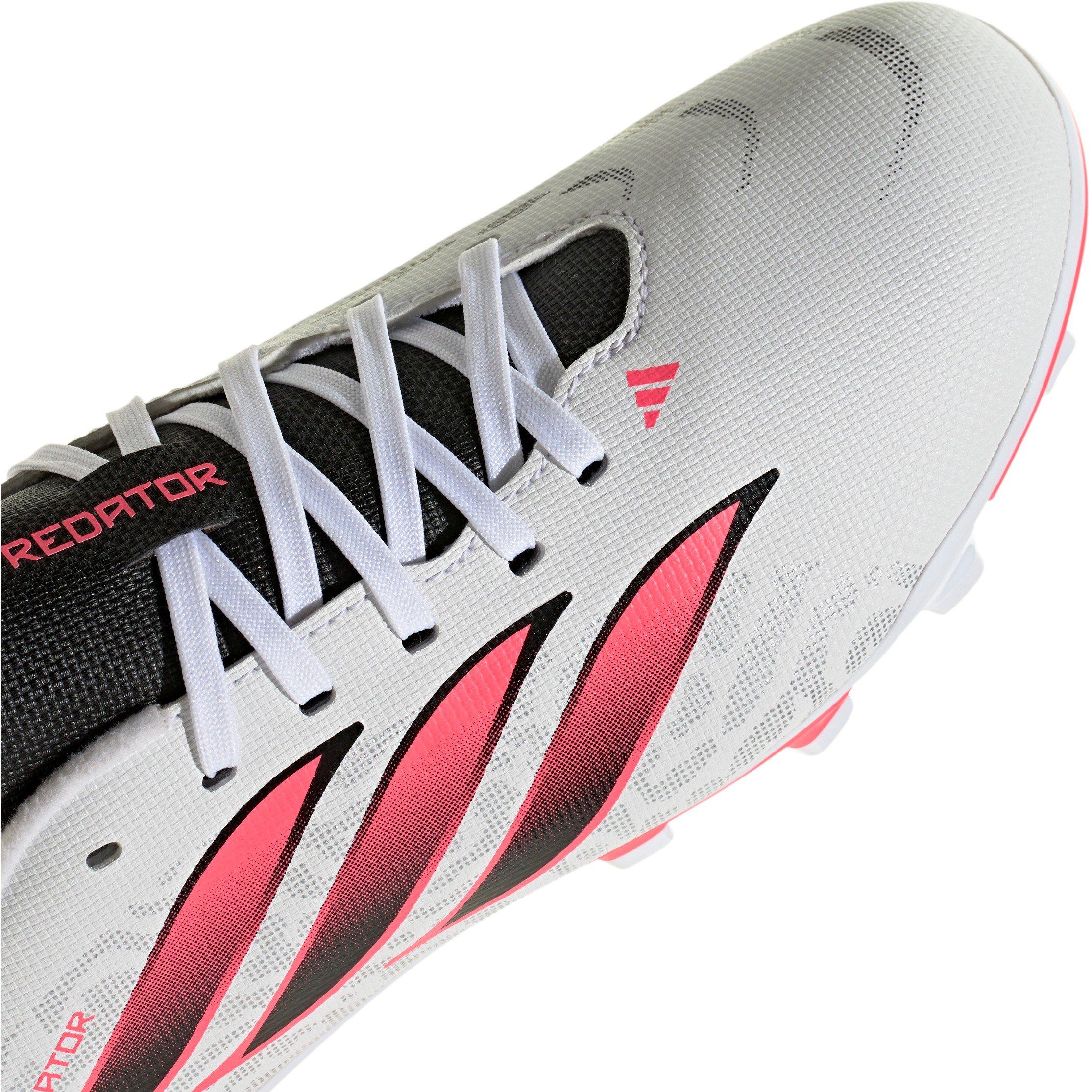 Branco/Coral - adidas - F50 Club Juniors Firm Ground Football Boots - 8
