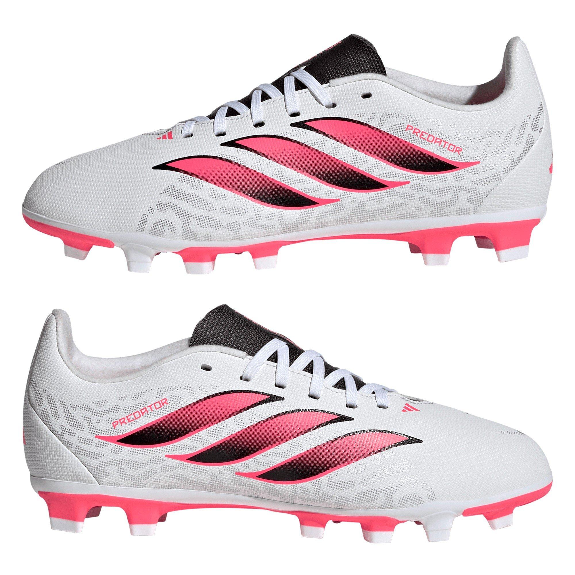 Branco/Coral - adidas - F50 Club Juniors Firm Ground Football Boots - 9