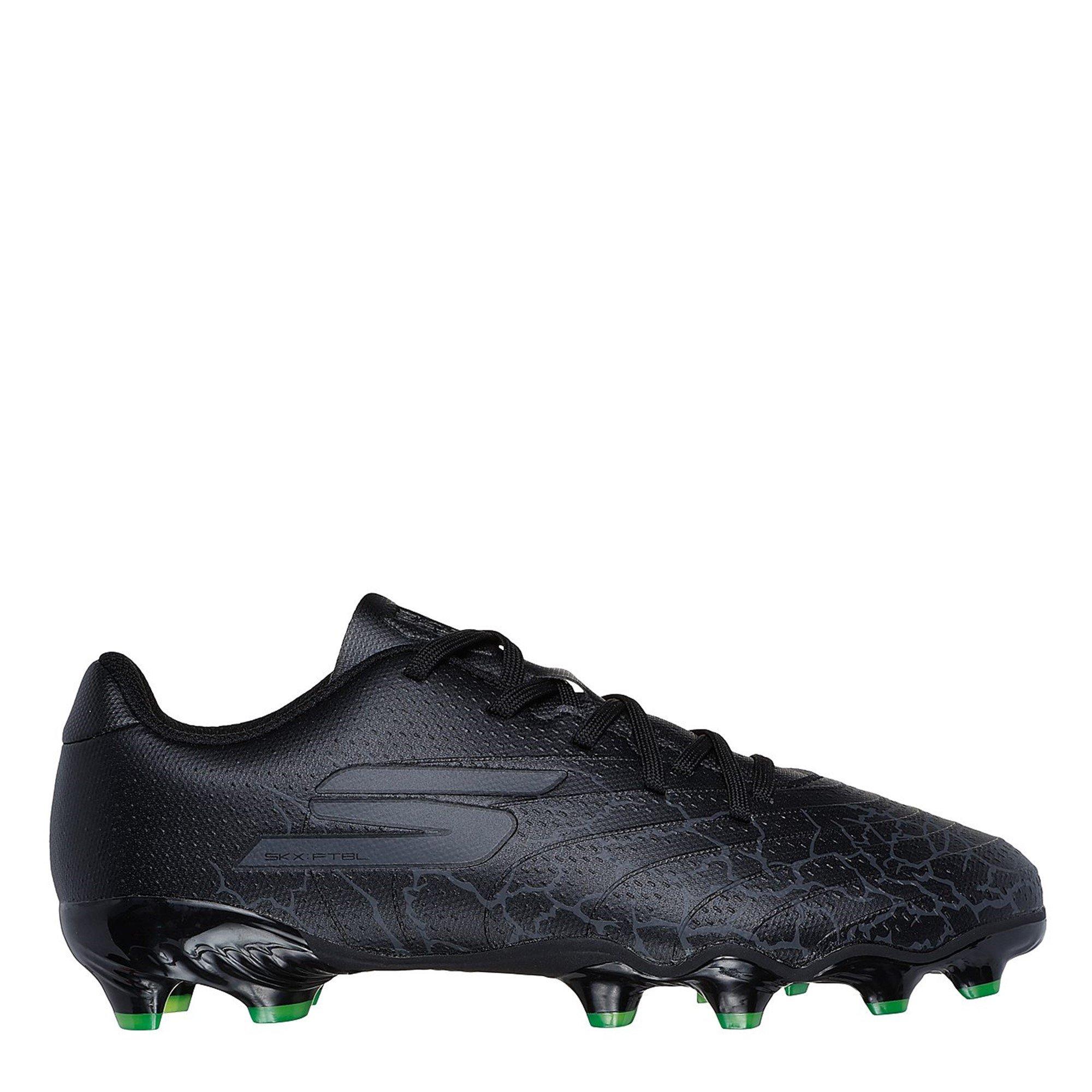 Schwarz/Silber - Skechers - SKX_ 1 Junior Firm Ground Football Boots - 3
