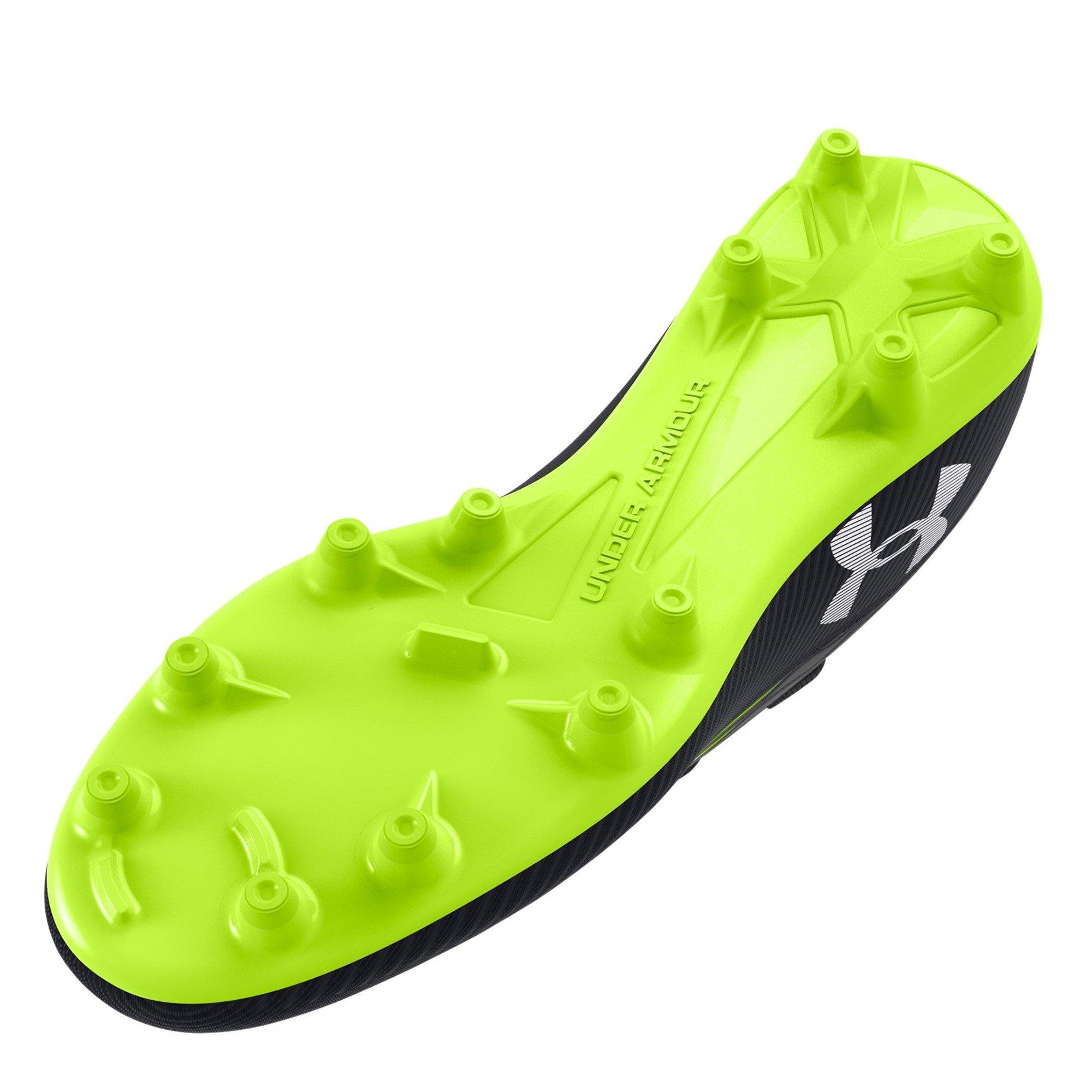 Black - Under Armour - Magnetico Elite 4 Juniors Firm Ground Football Boots - 3