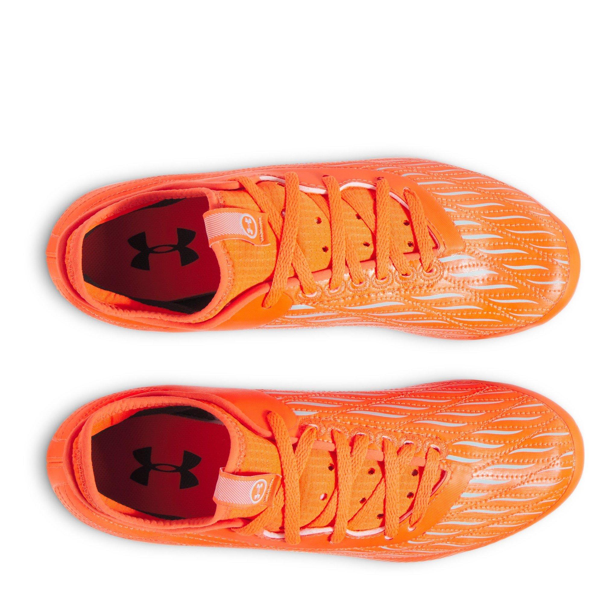 Ares Red - Under Armour - Magnetico Elite 4 Juniors Firm Ground Football Boots - 4