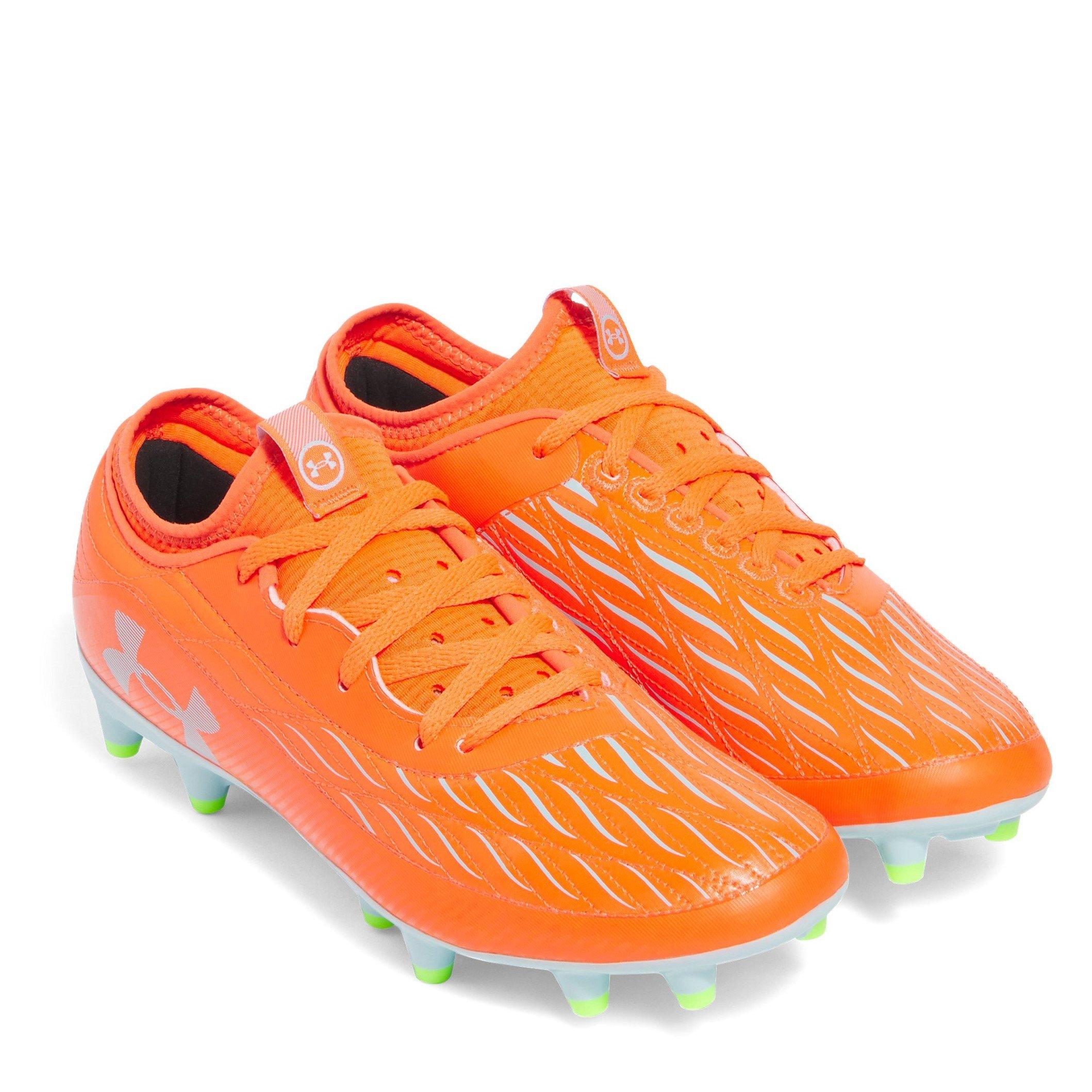 Ares Red - Under Armour - Magnetico Elite 4 Juniors Firm Ground Football Boots - 5