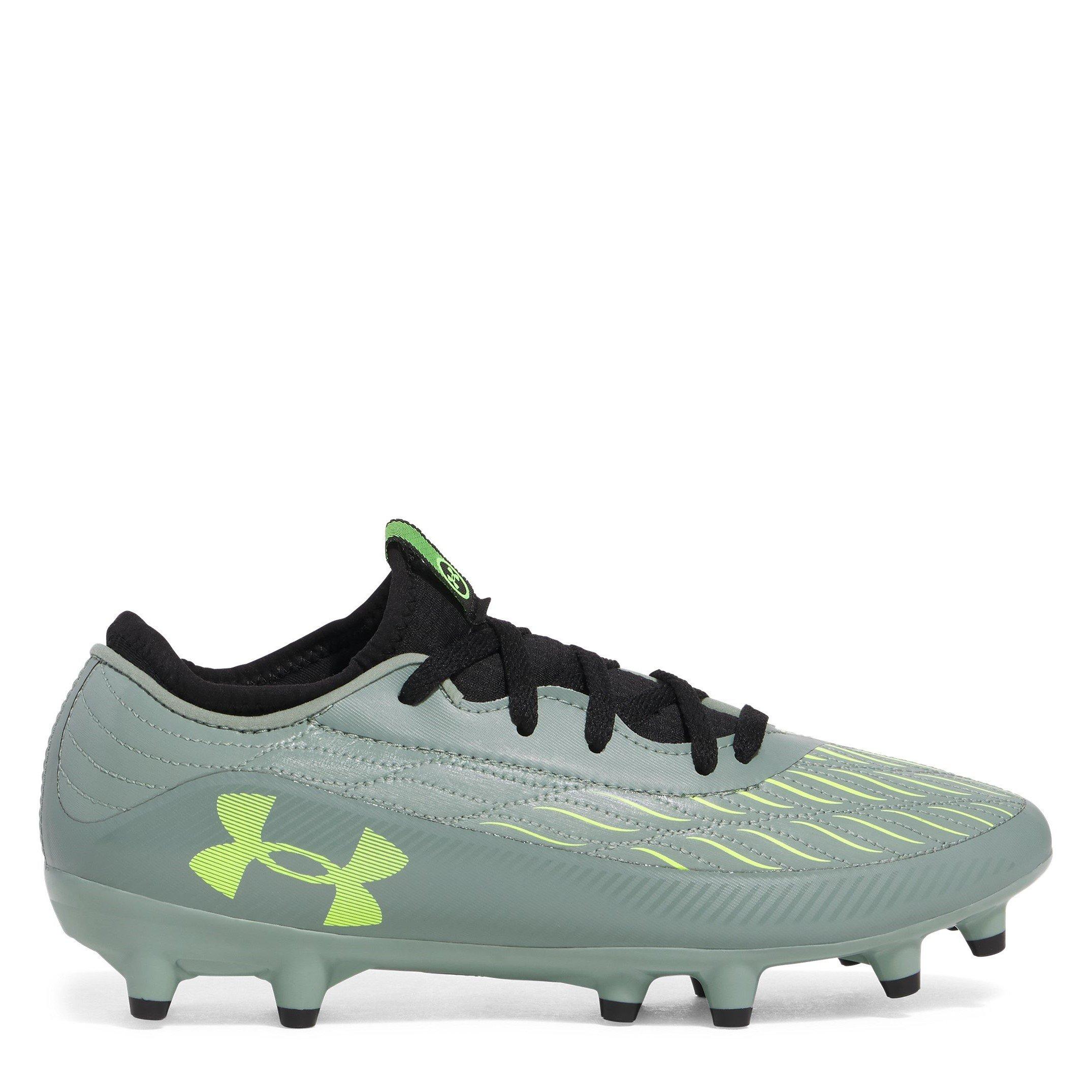 Silica Green - Under Armour - Magnetico Elite 4 Juniors Firm Ground Football Boots - 1