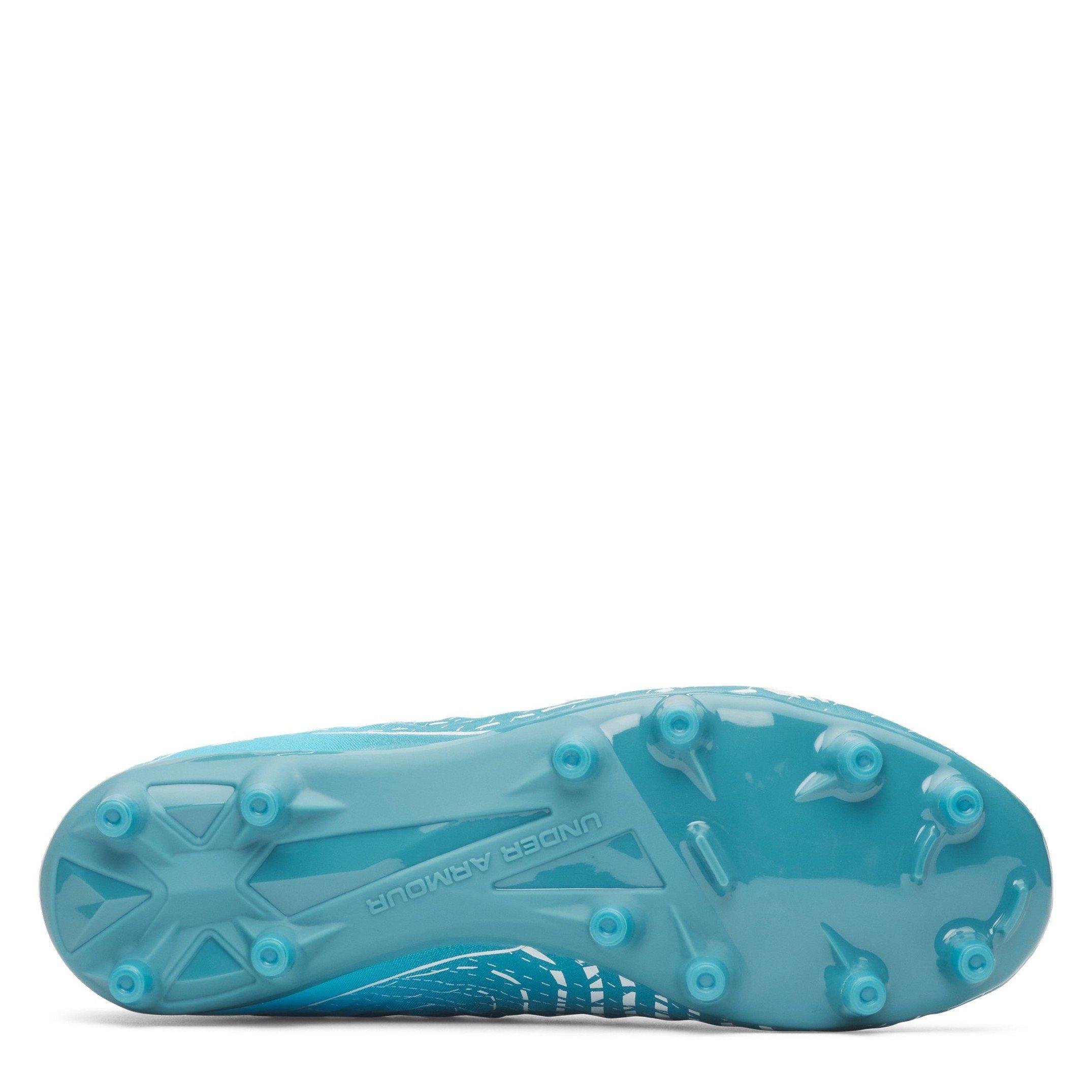 Blue/White - Under Armour - Kids   Under Armour Magnetico .3 Firm Ground Football Boots - 3