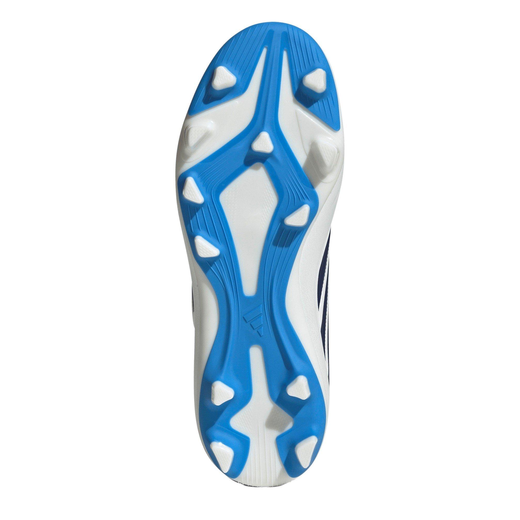 Wht/Blk/Blu - adidas - Kids adidas Copa Pure IV Club Firm Ground Football Boots - 6