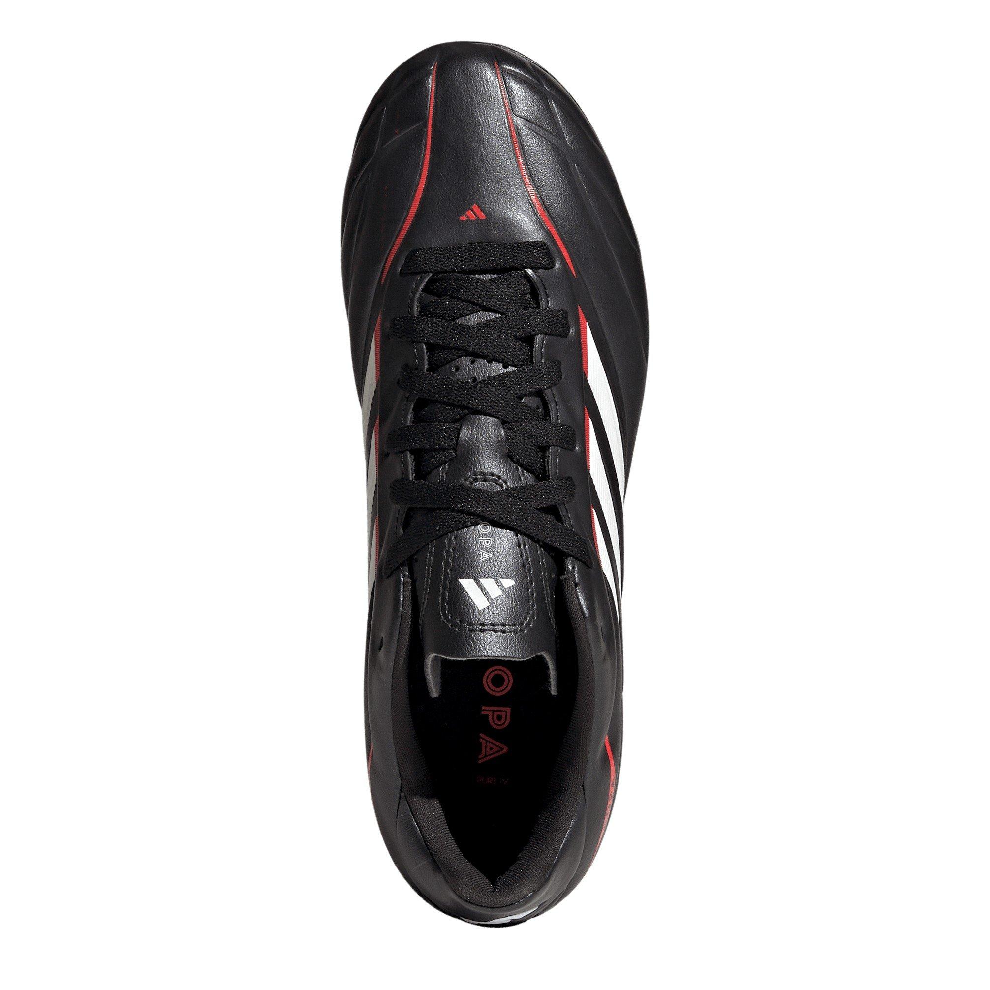 Black/Red - adidas - Kids adidas Copa Pure IV Club Firm Ground Football Boots - 5