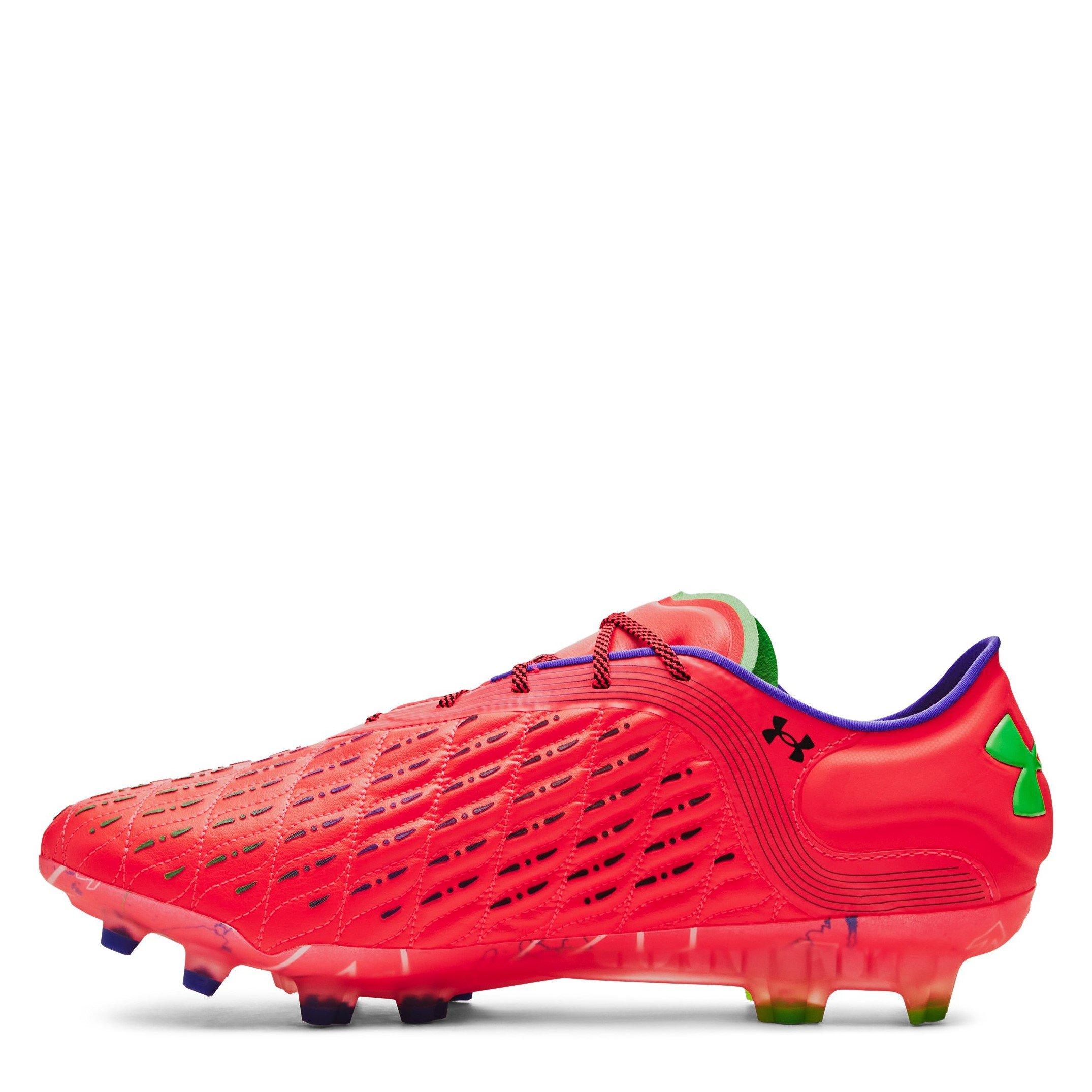 Vermelho - Under Armour - Magnetico Elite 3 Junior Firm Ground Football Boots - 2