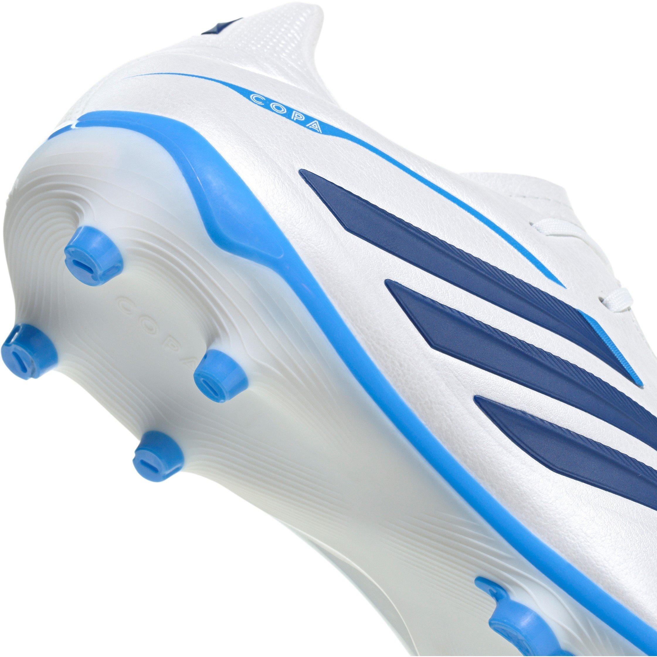Wht/Blk/Blu - adidas - Kids' Copa League Firm Ground Football Boots - 7