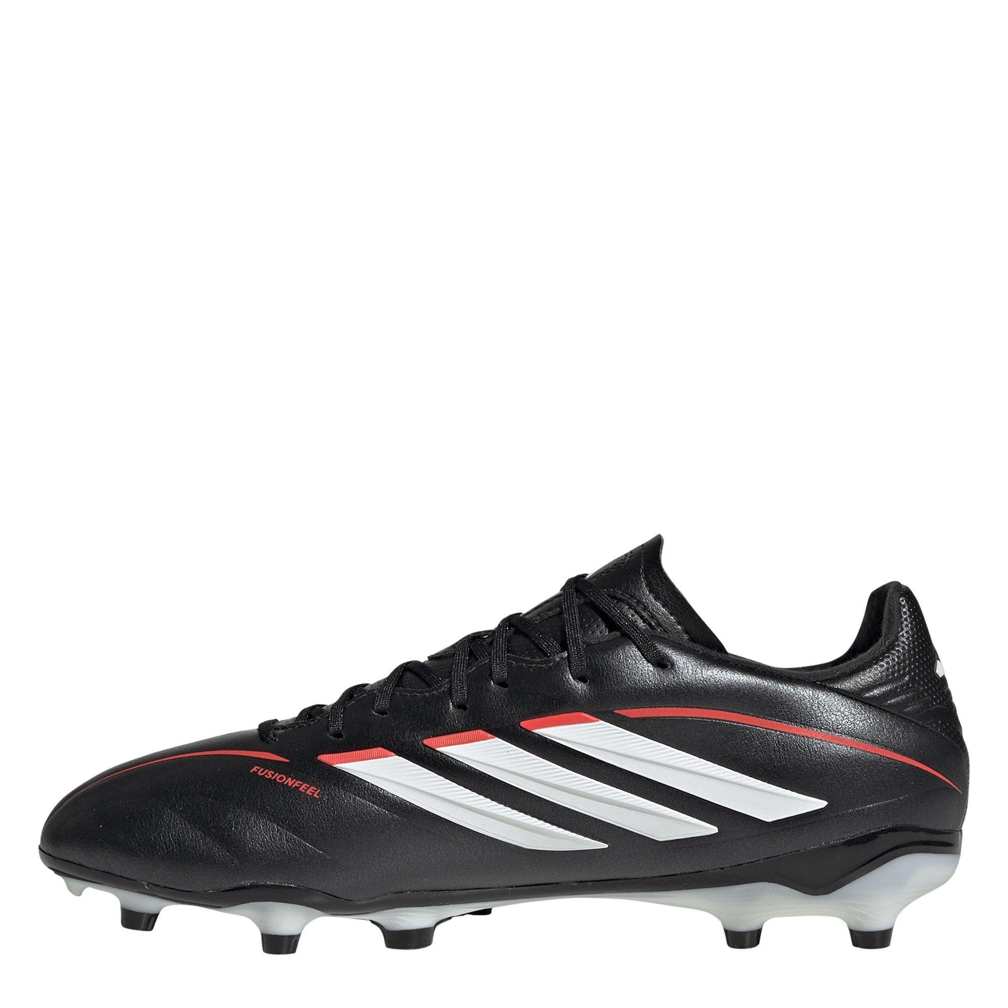Black/Red - adidas - Copa Pure IV League Junior Firm Ground Football Boots - 2
