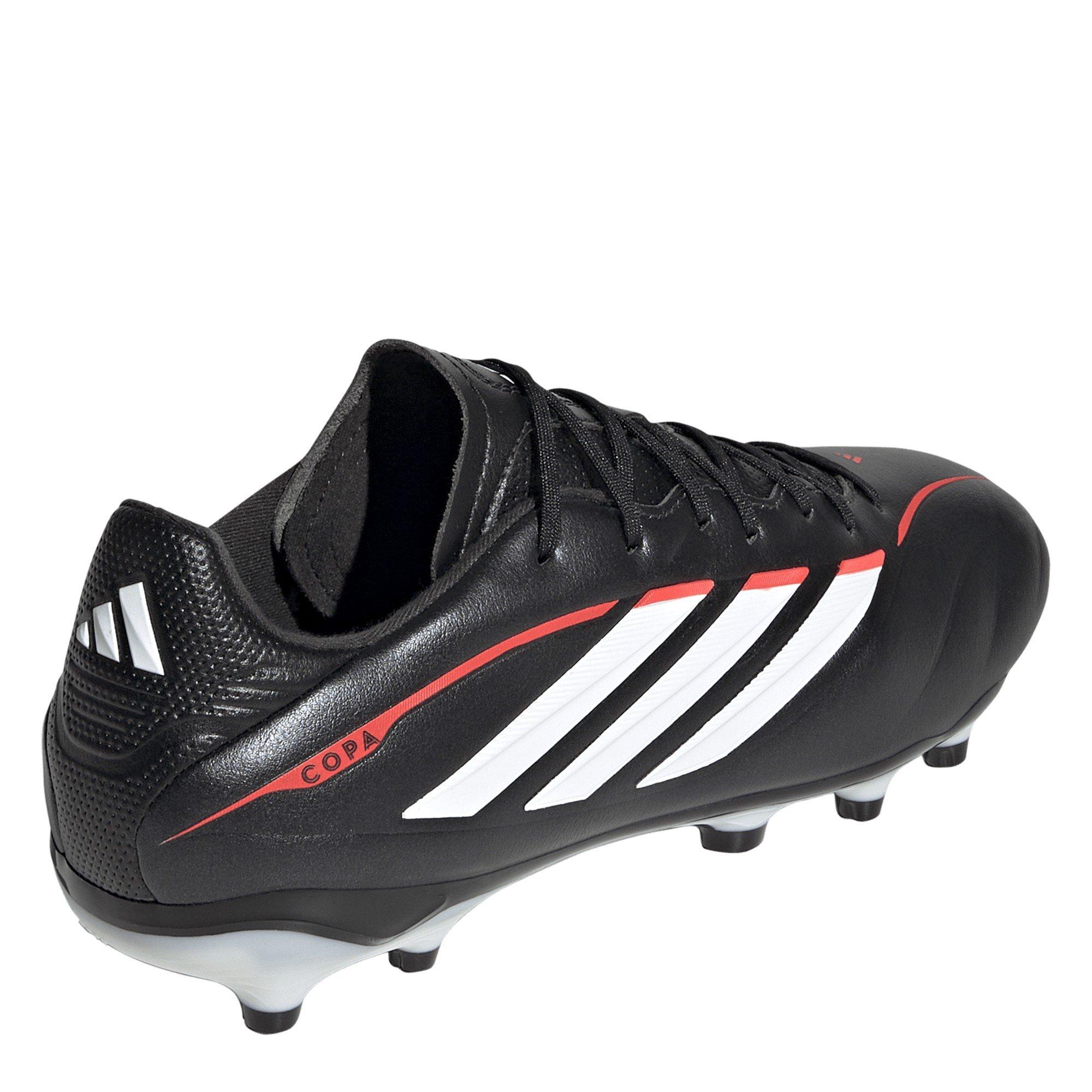Black/Red - adidas - Copa Pure IV League Junior Firm Ground Football Boots - 4