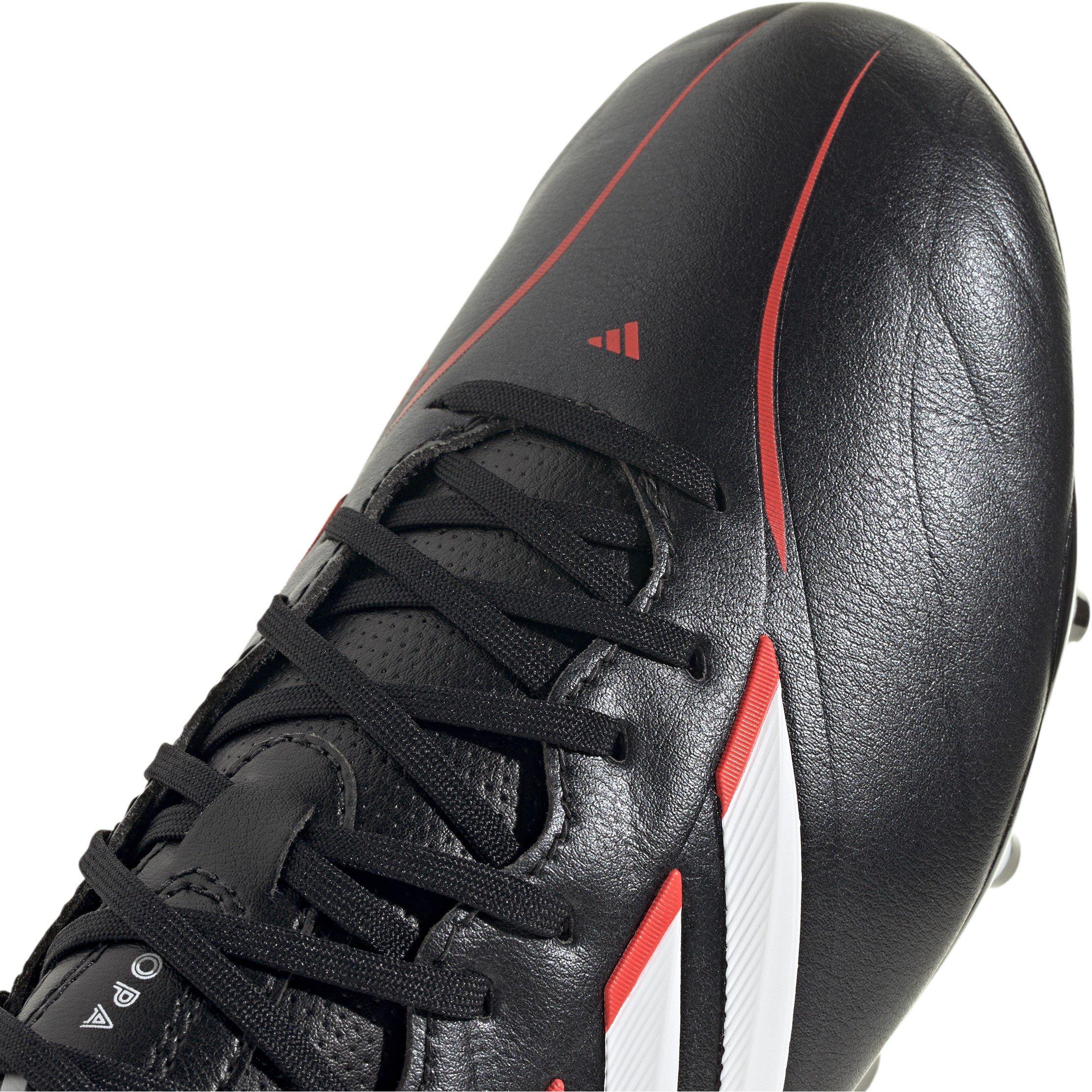 Black/Red - adidas - Copa Pure IV League Junior Firm Ground Football Boots - 8