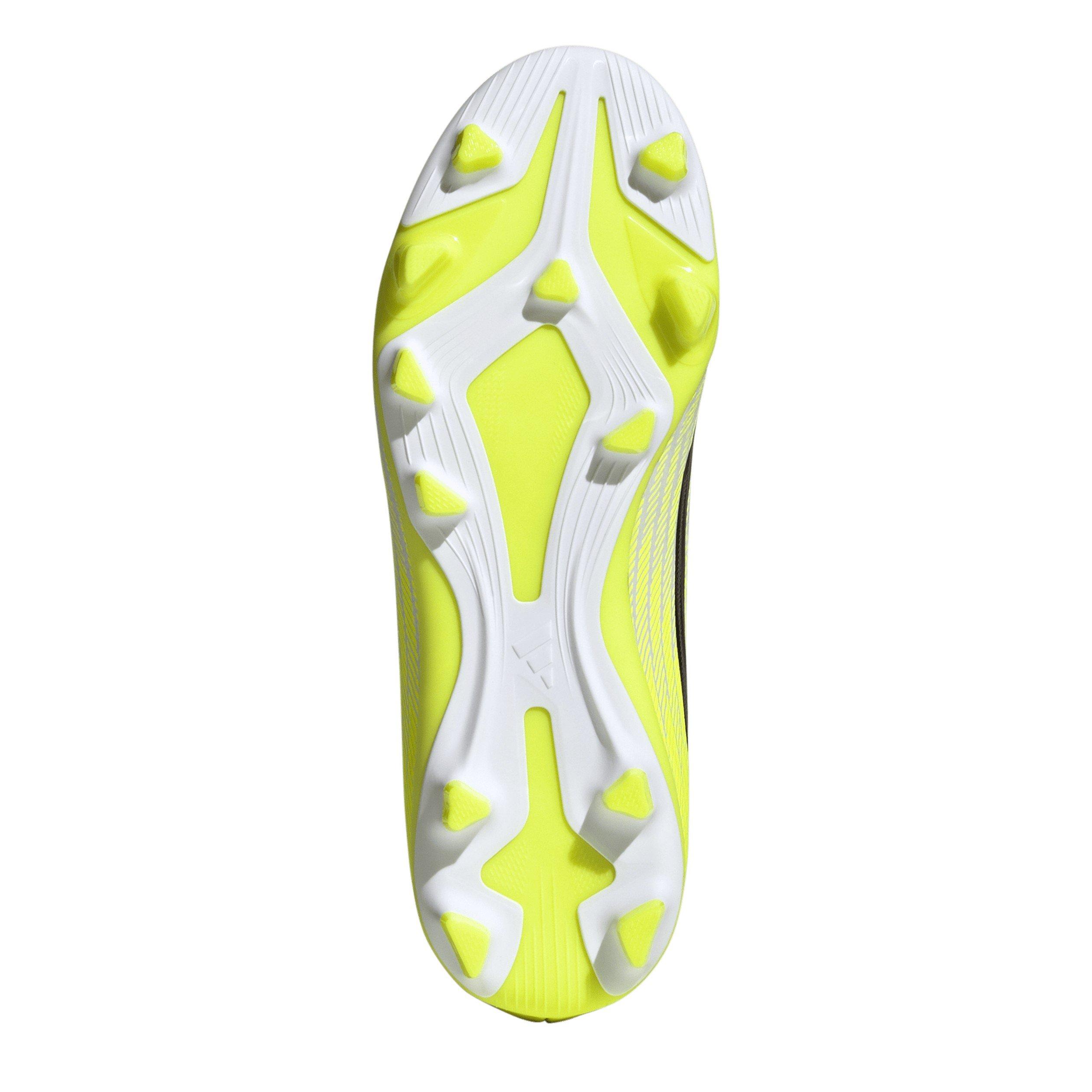 Solarno žuta - adidas - F50 Club Mid Cut F50 Firm Ground Football Boots - 6