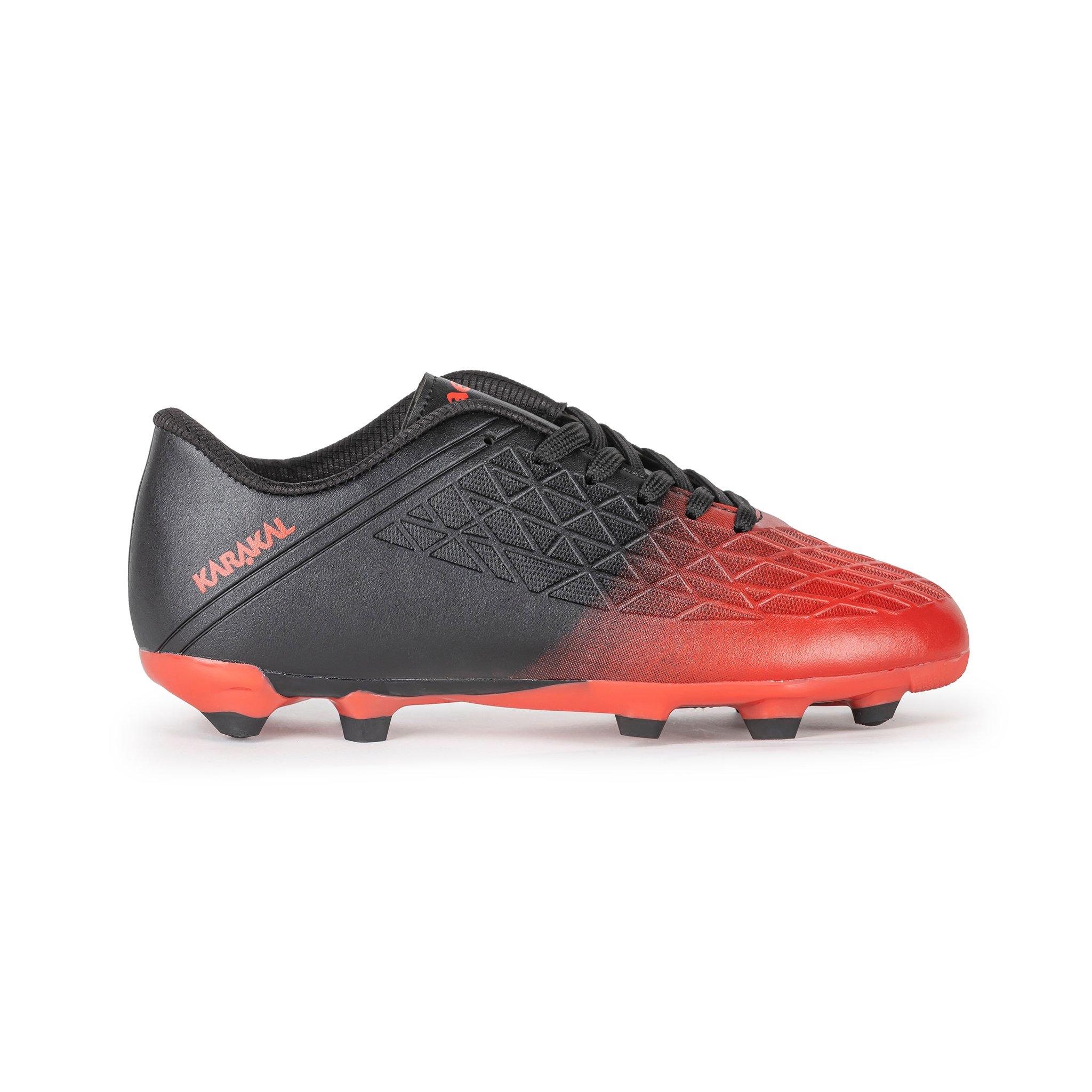 Sort/Rød - Karakal - Gaelic 3 Firm Ground Football Boots Junior - 2