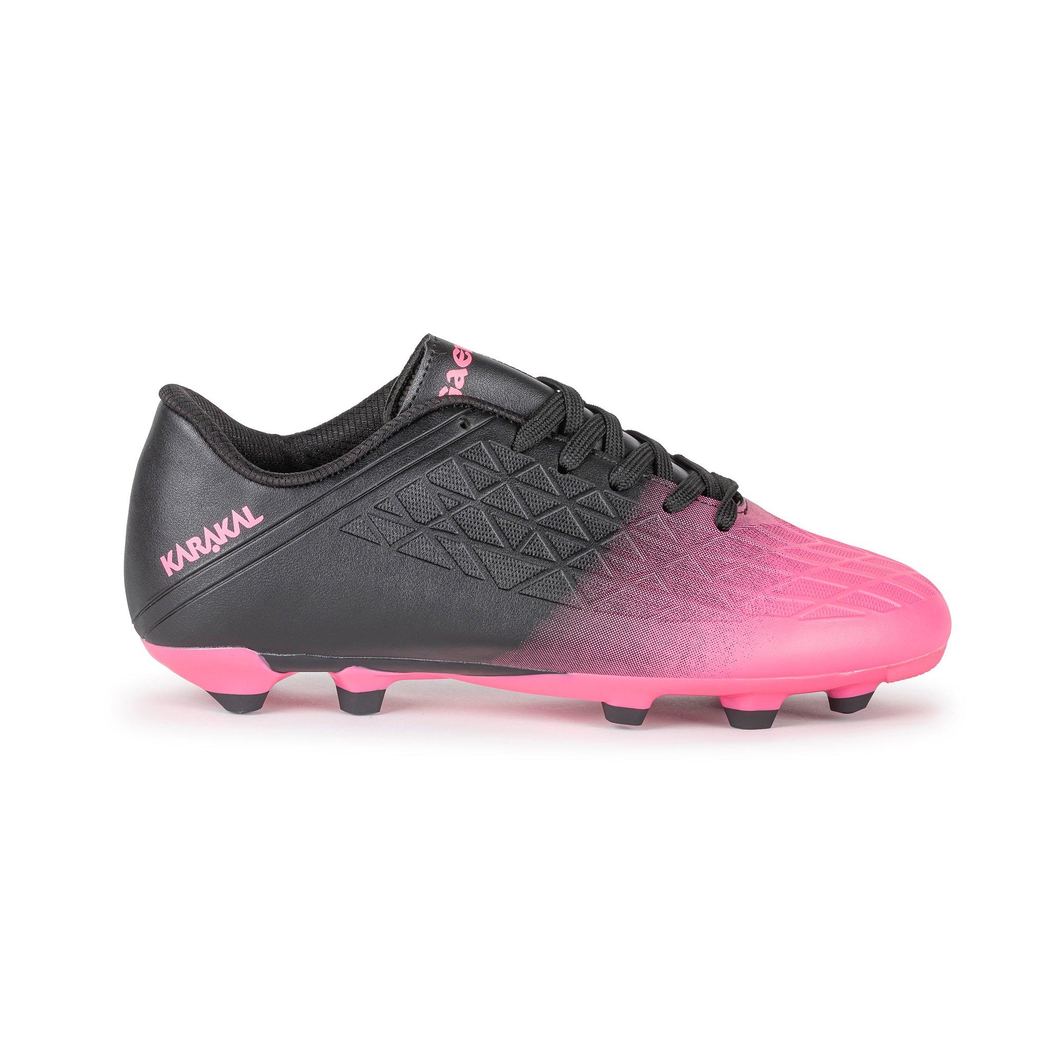 Black/Pink - Karakal - Gaelic 3 Firm Ground Football Boots Junior - 2