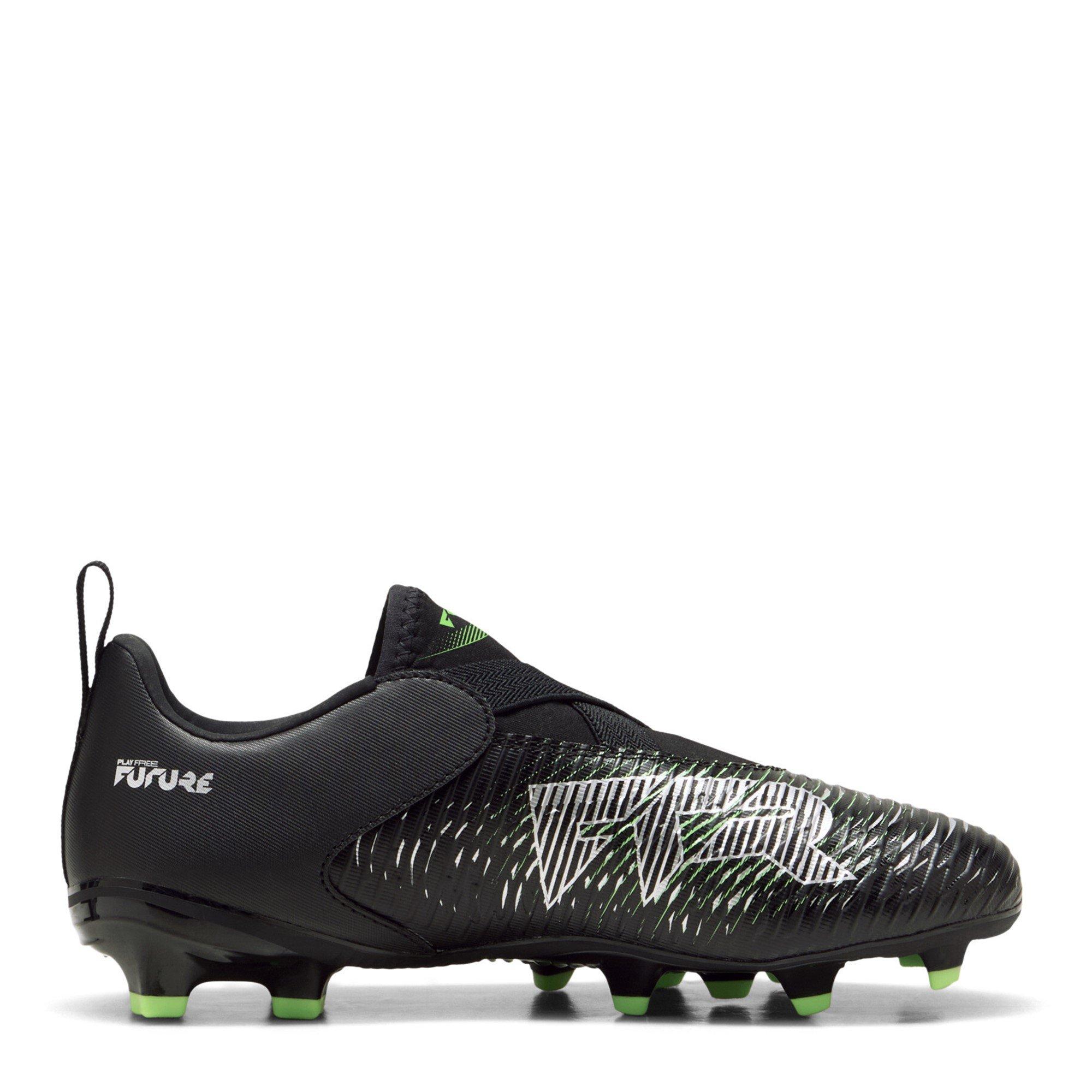 Blck/Silvr/Gren - Puma - FUTURE 8 MATCH Junior Laceless Artificial Ground Football Boots - 4