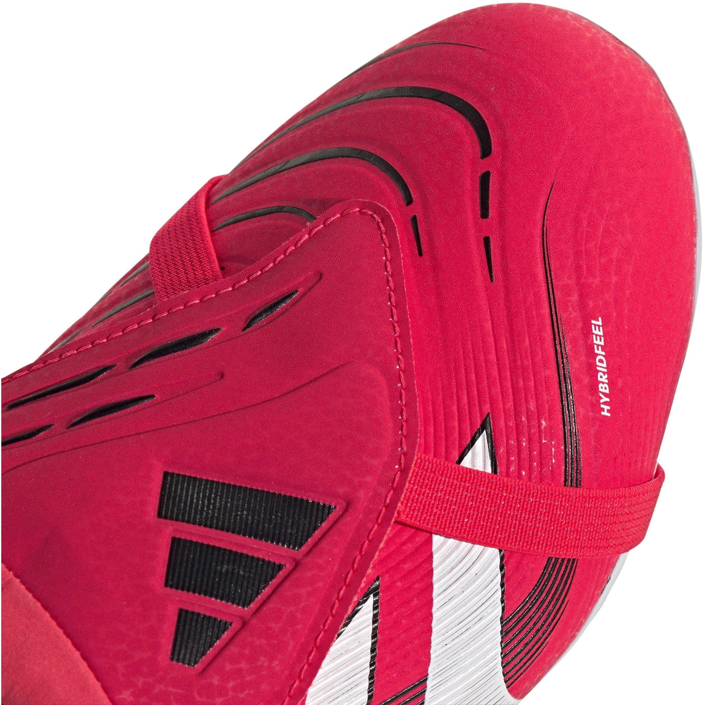 Red/White - adidas - Predator League Fold-Over Tongue Junior Firm Ground Football Boots - 8