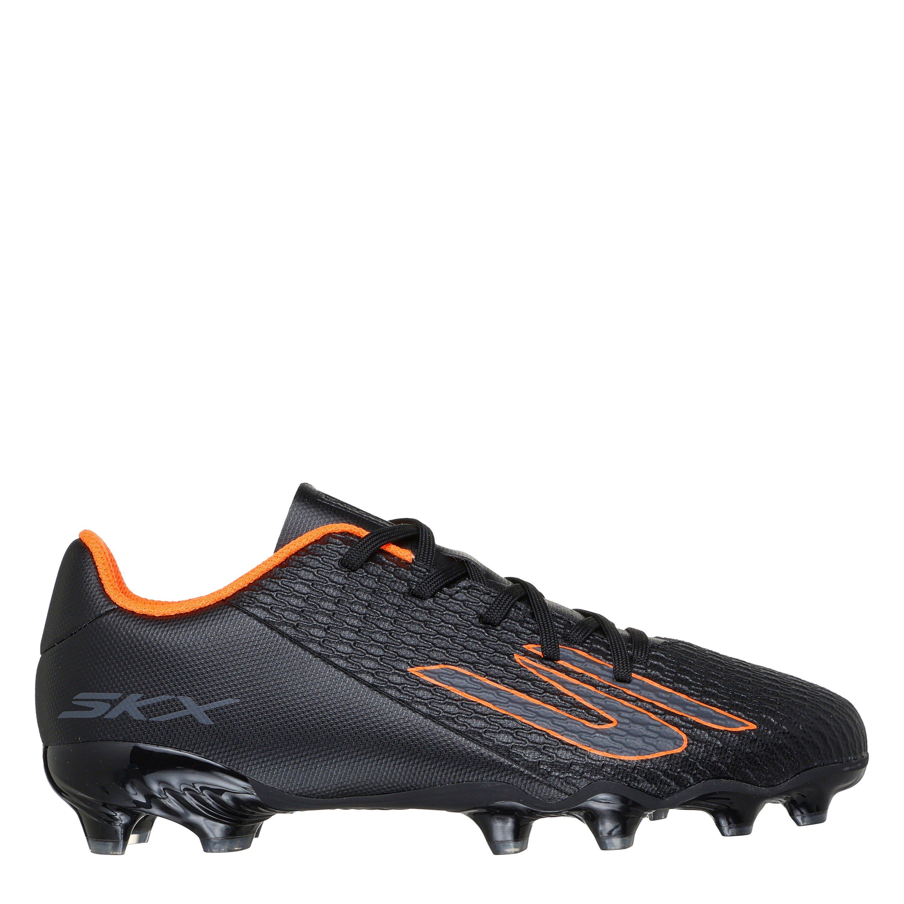 Skechers Boys Skx.2 Juniors Firm Ground Football Boots - Black/Orange - 1 (33.5)