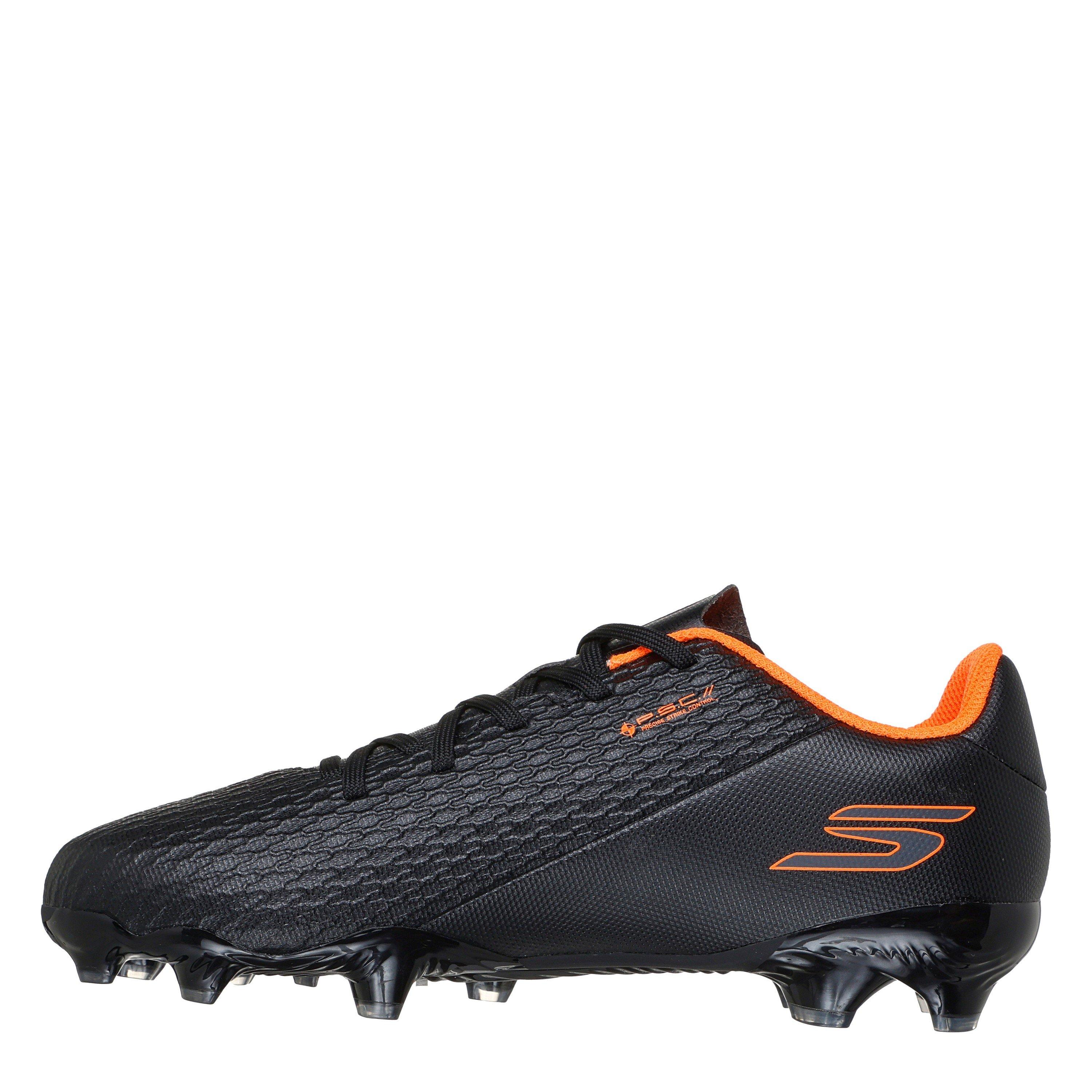 Black/Orange - Skechers - SKX.2 Juniors Firm Ground Football Boots - 2
