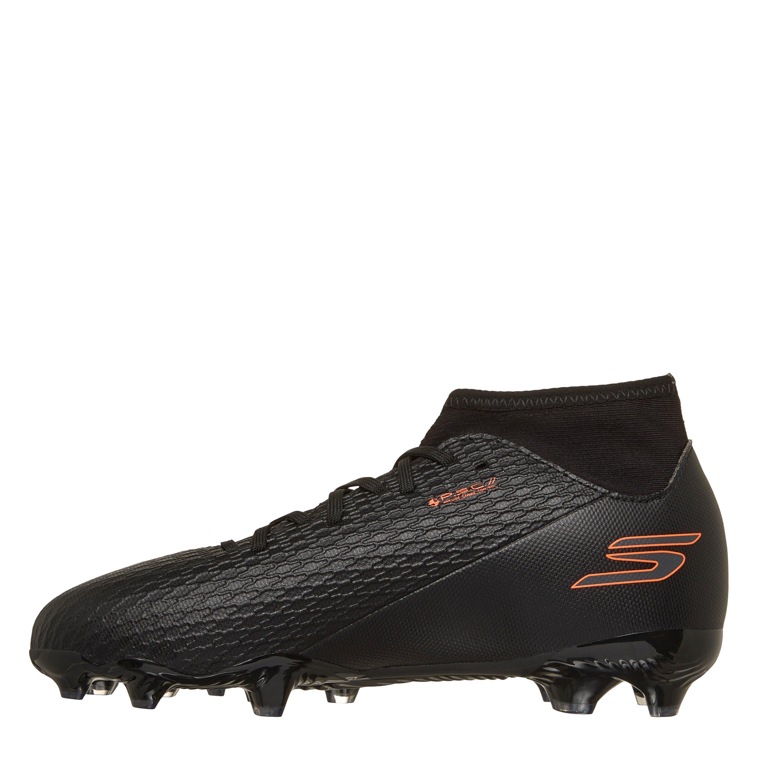 Zwart/Oranje - Skechers - SKX.2 Juniors Firm Ground Football Boots - 2