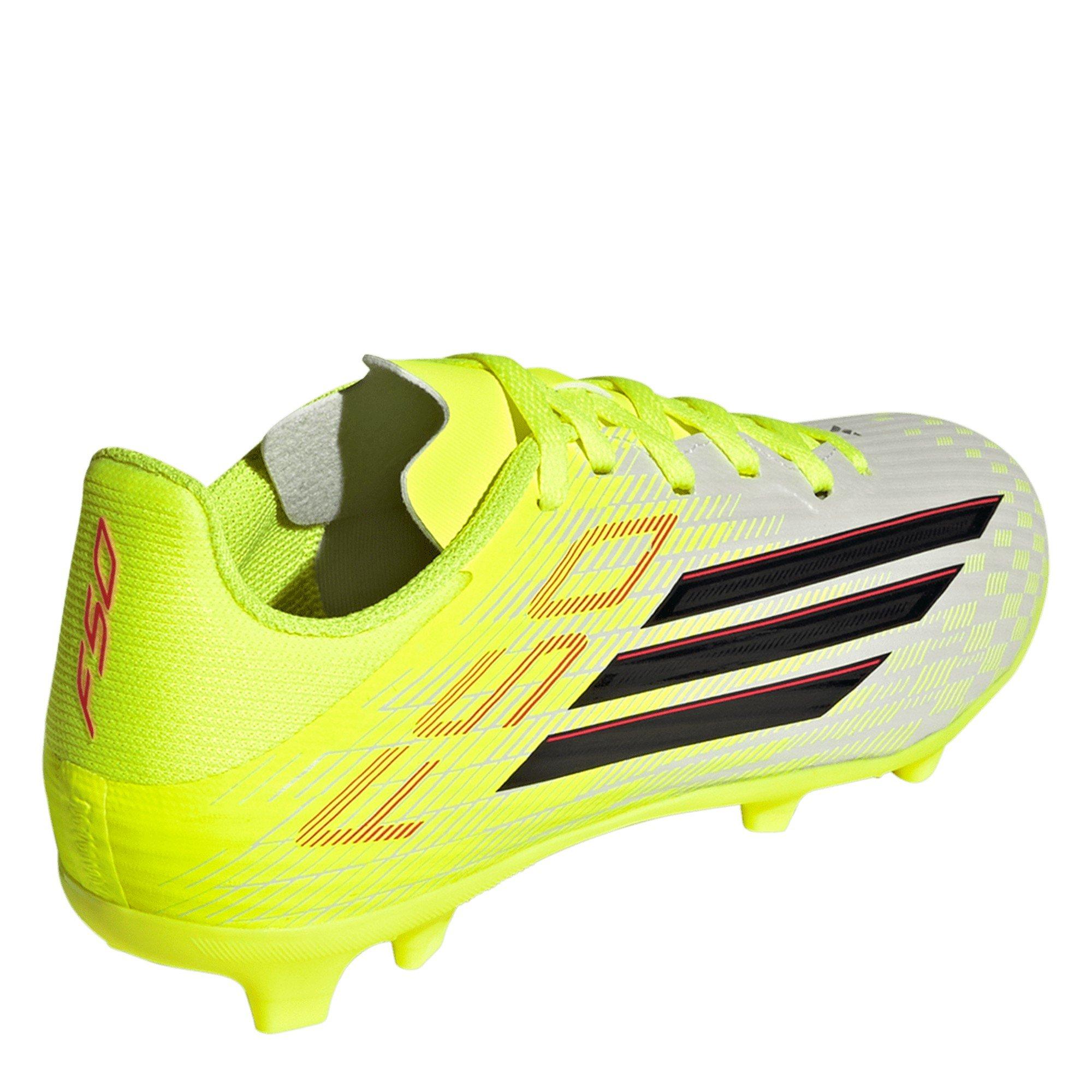 Solar Gelb - adidas - F50 League Juniors Firm Ground Football Boots - 4
