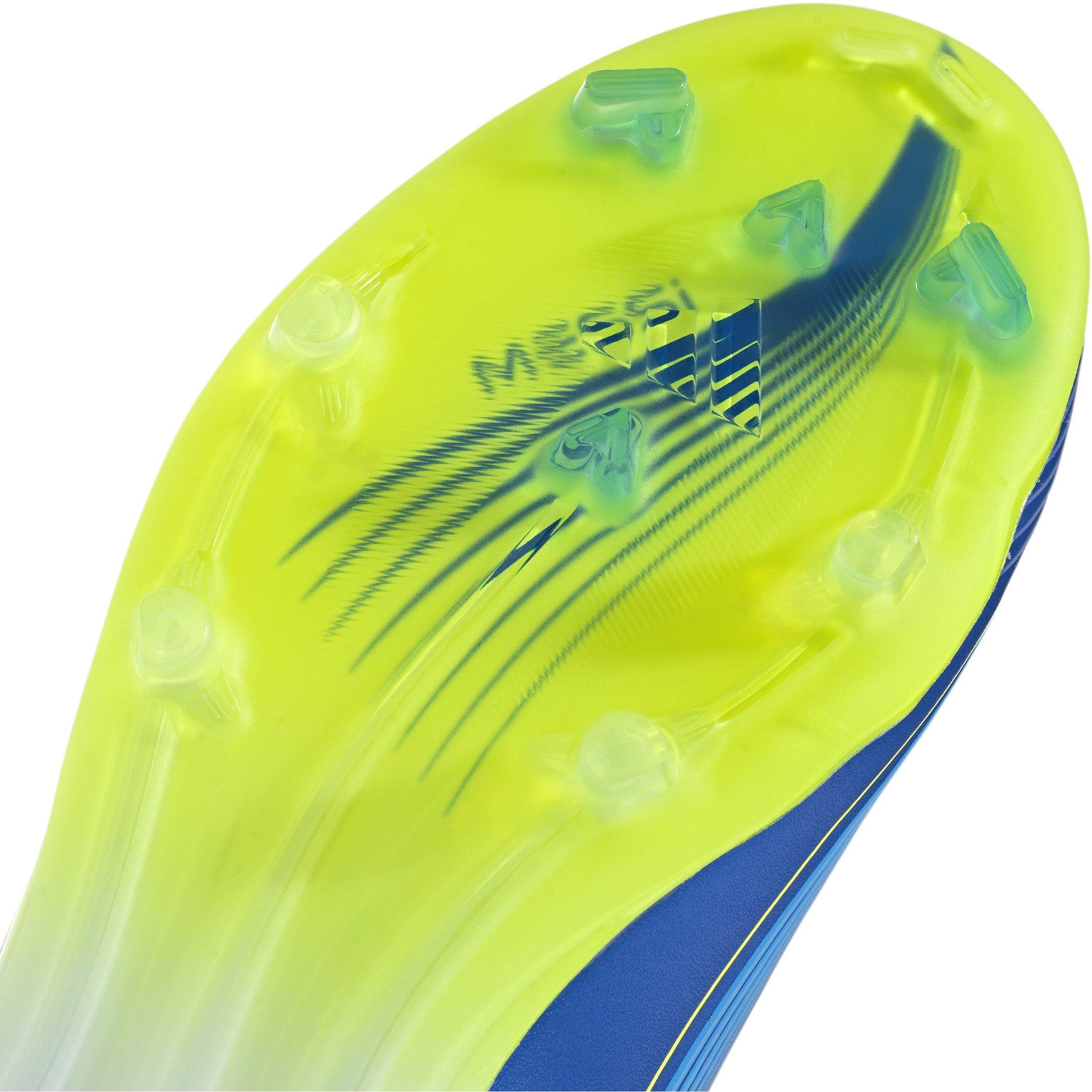 Blau/Gelb - adidas - F50 Elite Juniors Firm Ground Football Boots - 7