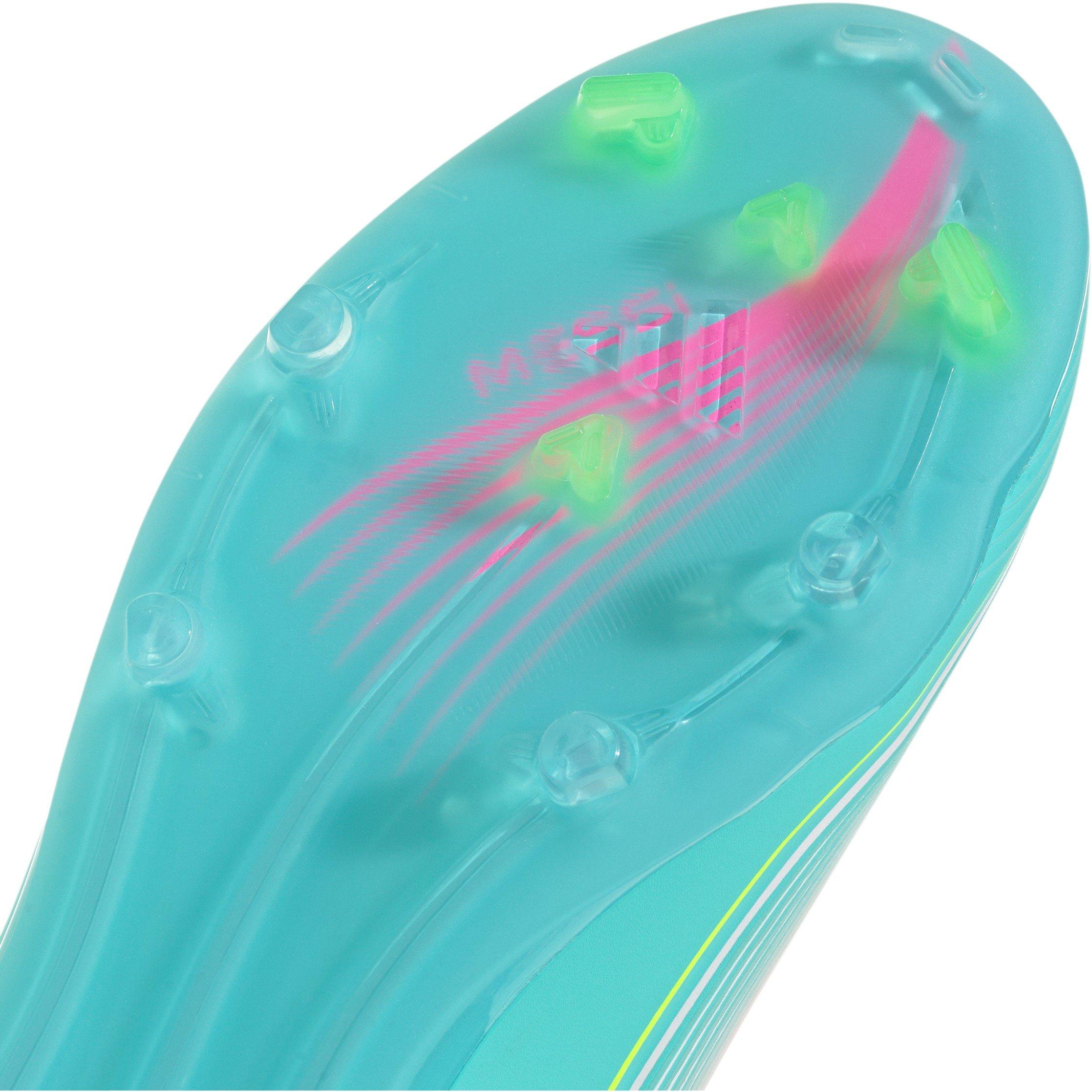 Wht/Pink/Blue - adidas - F50 Elite Juniors Firm Ground Football Boots - 7