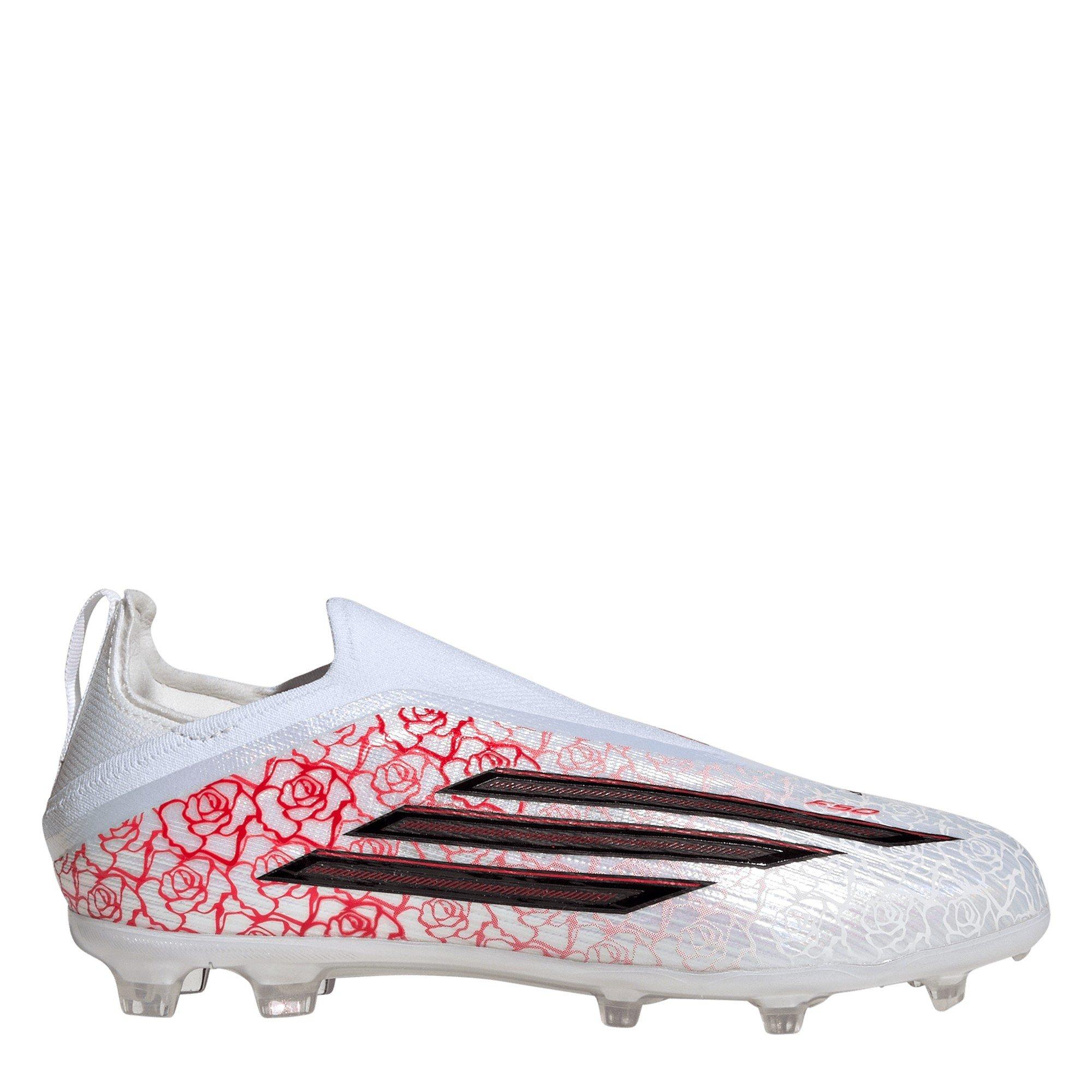 adidas F50 Elite Laceless Juniors Firm Ground Football Boots