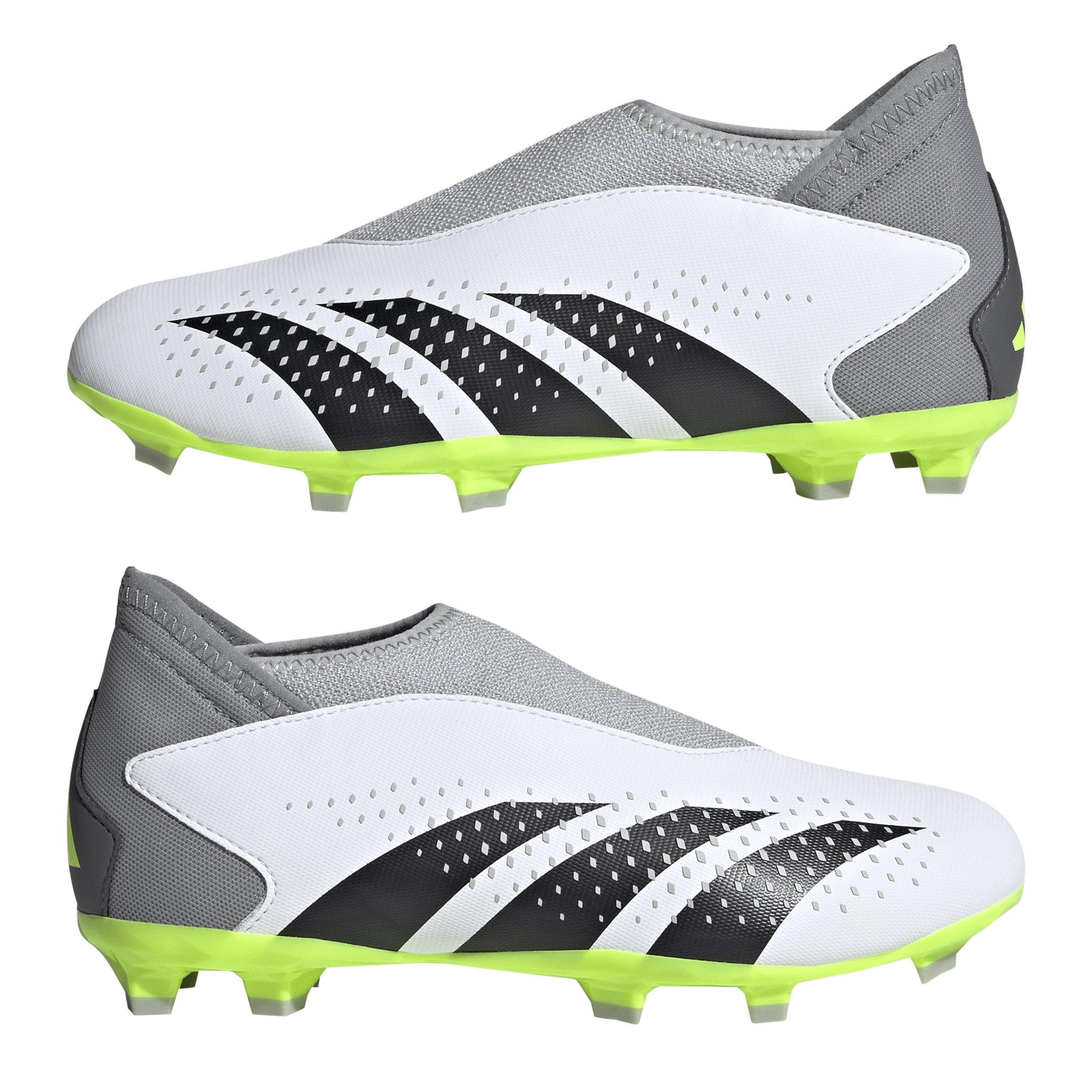 Bianco - adidas - Predator Accuracy.3 Ll Fg J Firm Ground Football Boots Boys - 9