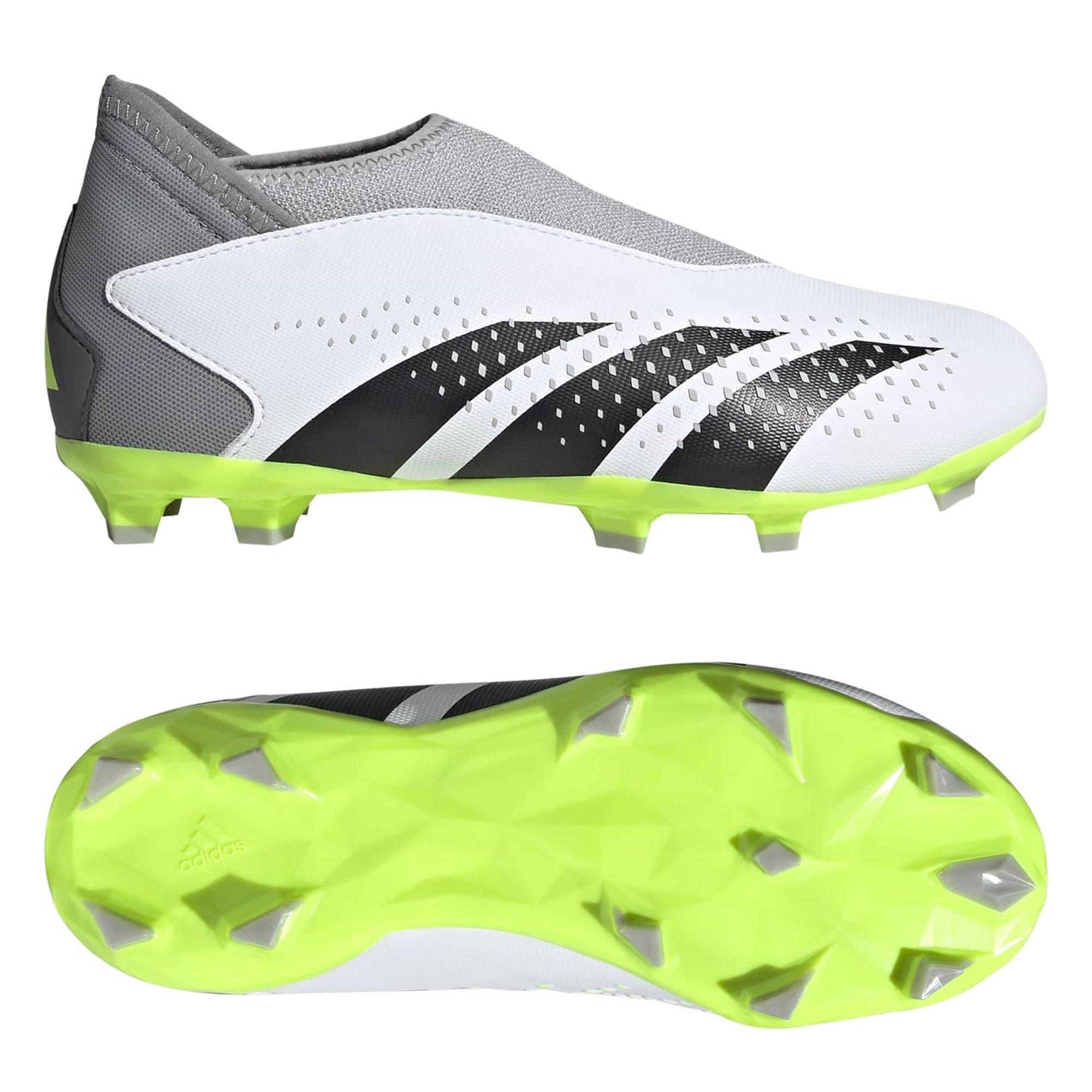 Bianco - adidas - Predator Accuracy.3 Ll Fg J Firm Ground Football Boots Boys - 10