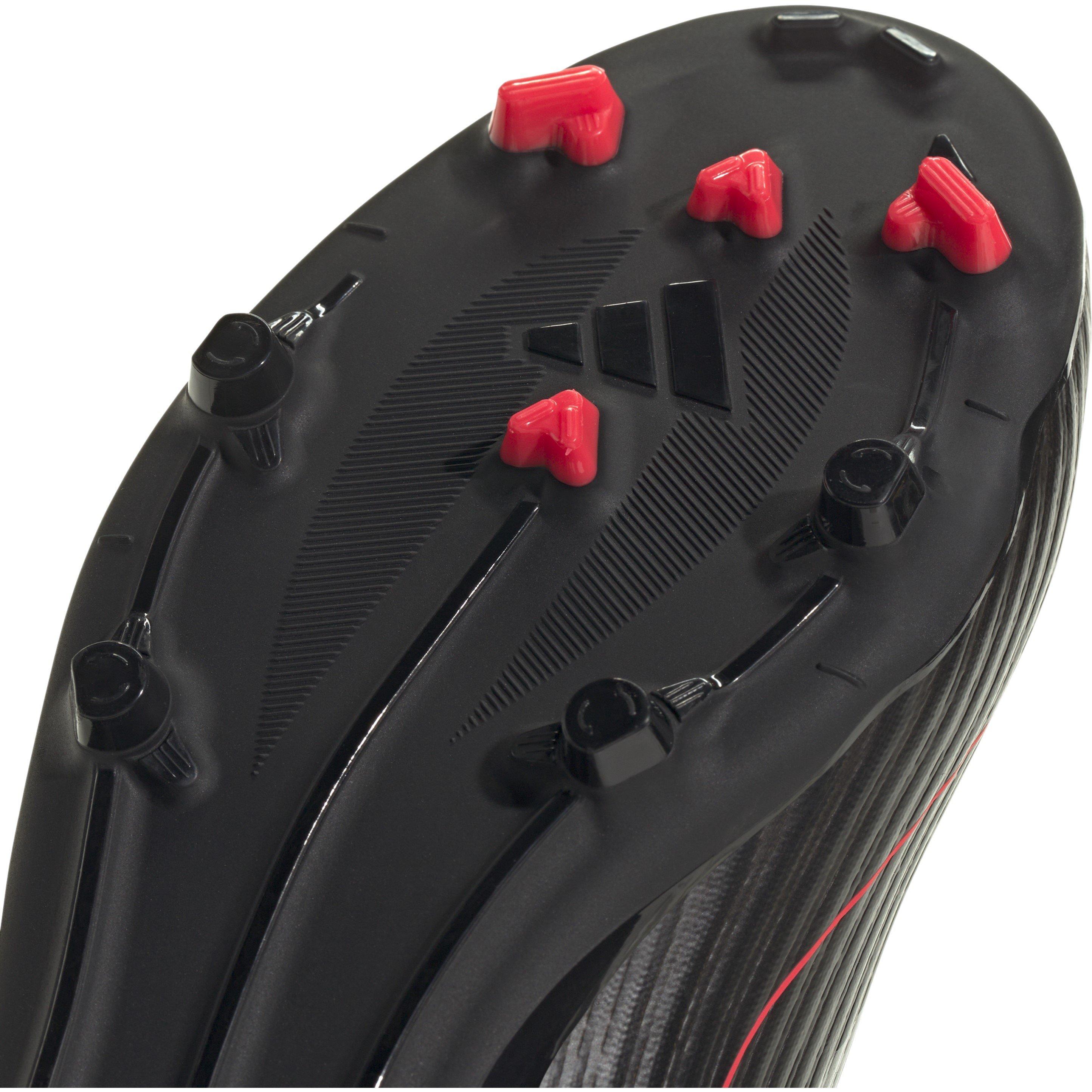 Black/Iron Met - adidas - Kids F50 League Firm Ground Football Boots - 8