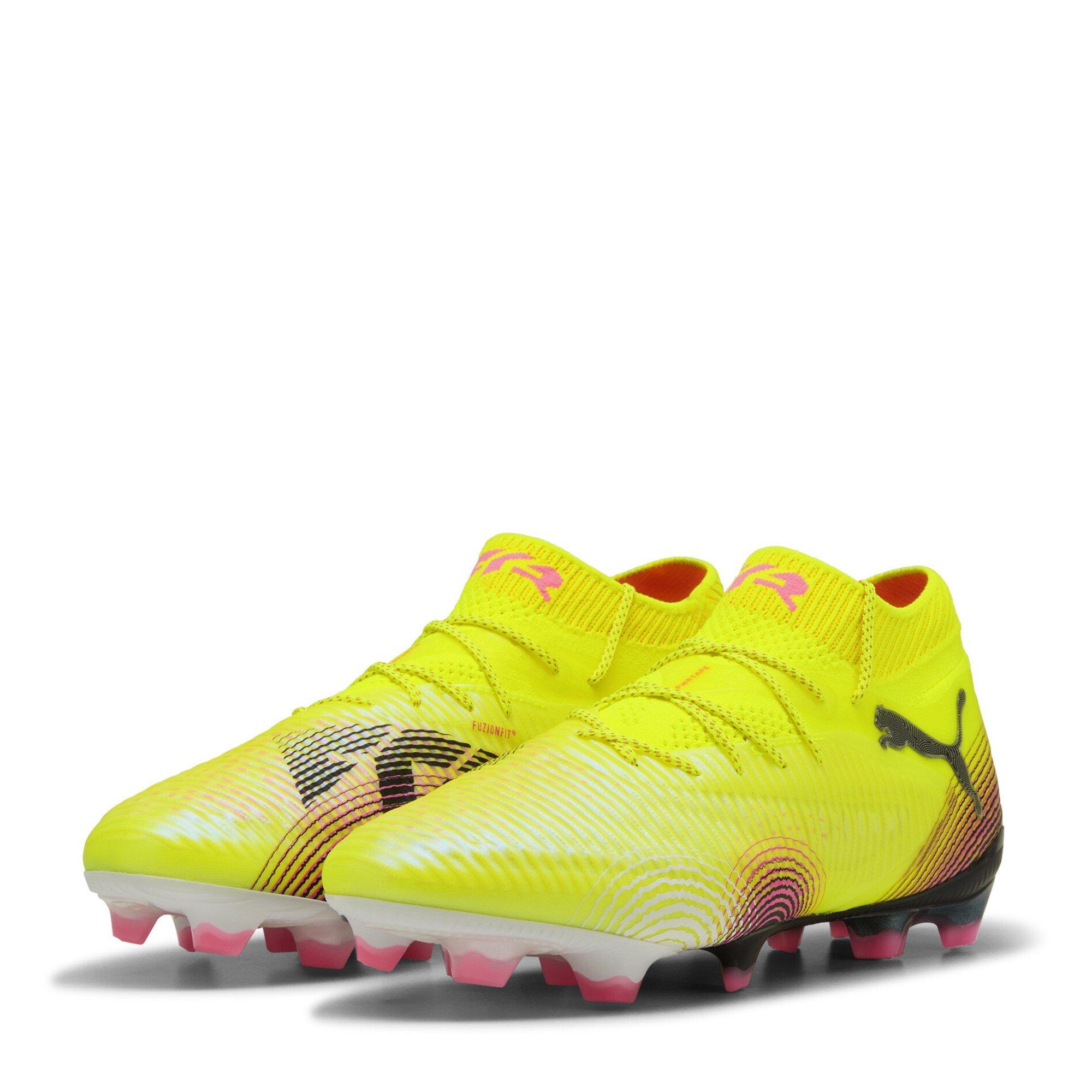 Puma Boys Future 8 Ultimate Firm Ground Football Boots Juniors - Yellow Alert - 5.5 (38.5)