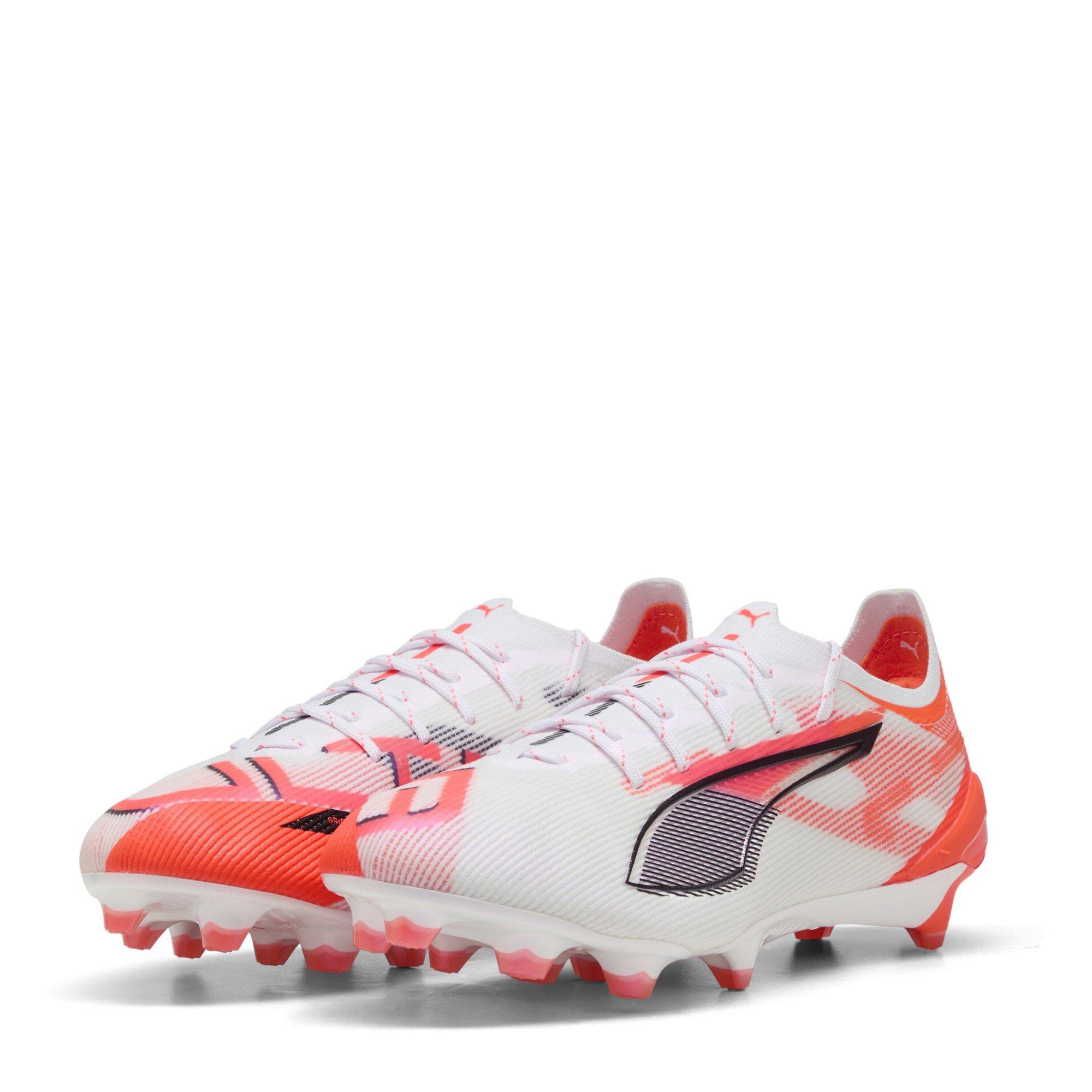 Puma Boys Ultra 5 Ultimate Firm Ground Football Boots Juniors - White Puma White - 5.5 (38.5)