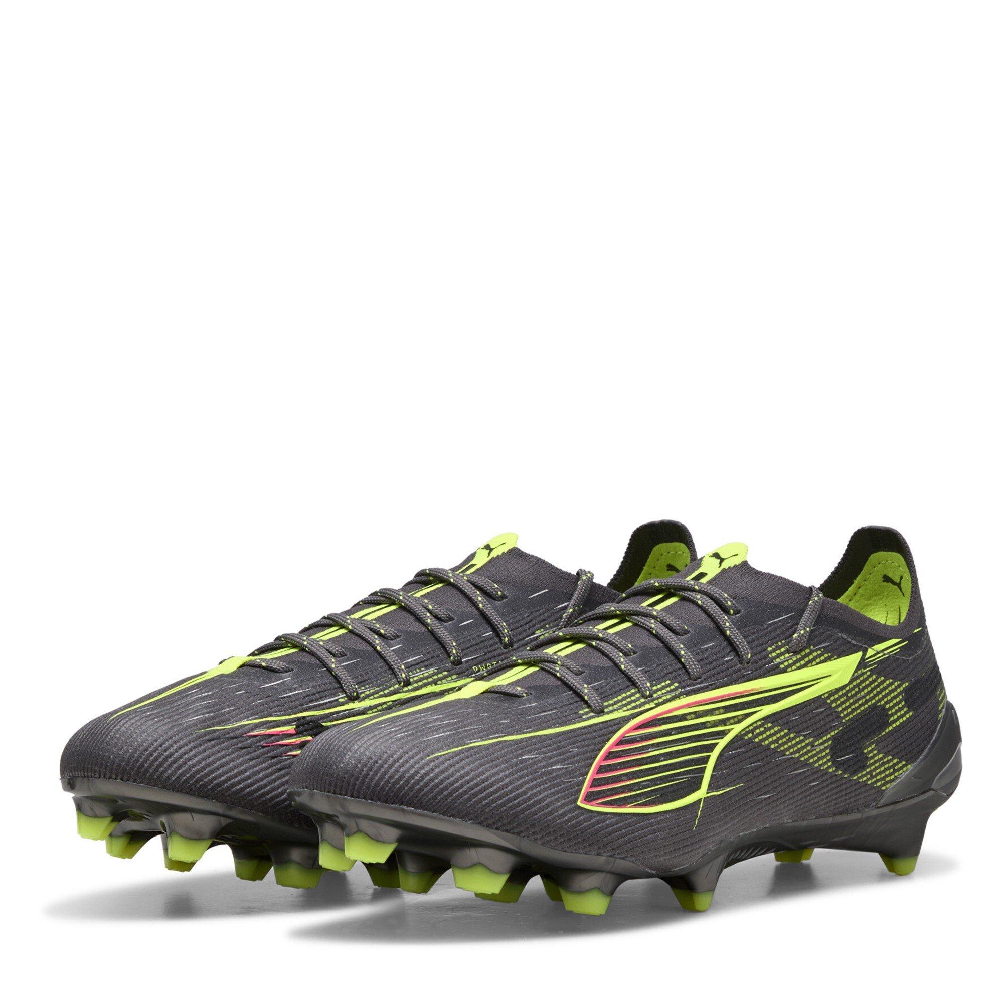 Puma Boys Ultra 5 Ultimate Firm Ground Football Boots Juniors - Matte Silver - 4.5 (37.5)