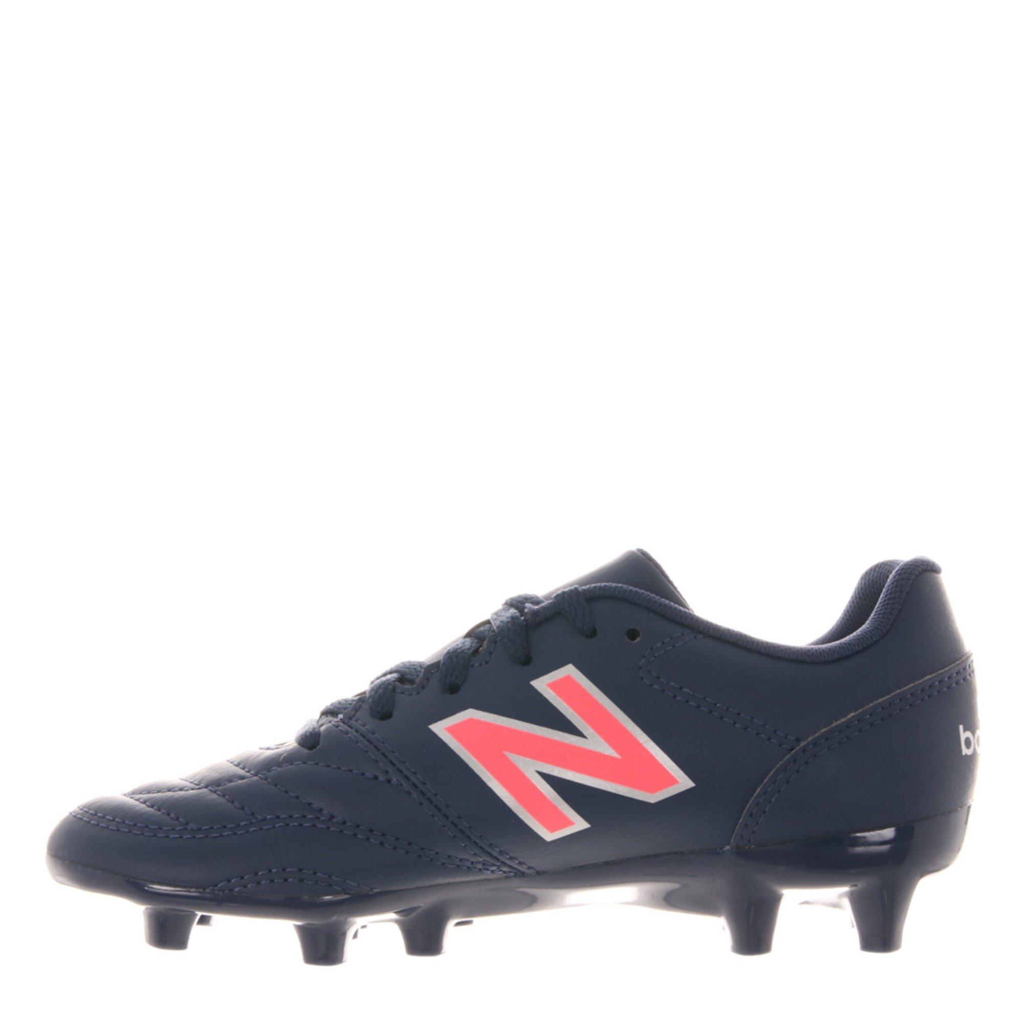 Navy/Red - New Balance - 442 Academy Juniors Firm Ground Football Boots - 2