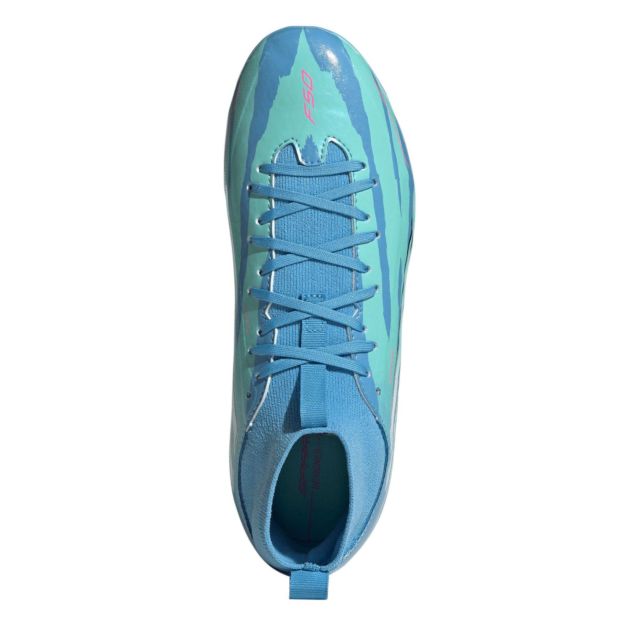 Semi Blue Burst - adidas - Kids adidas F50 Sparkfusion League Firm Ground Football Boots - 5