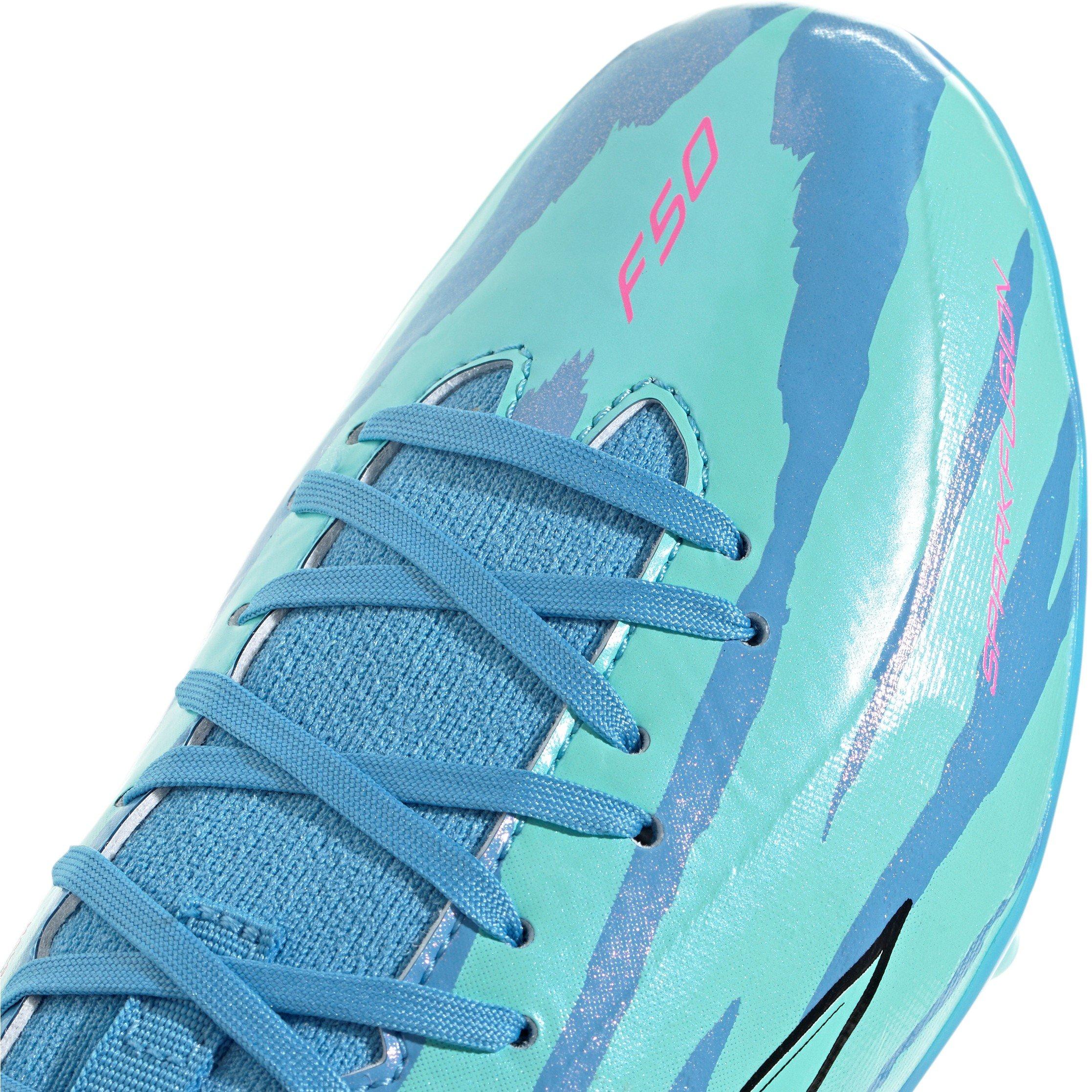 Semi Blue Burst - adidas - Kids adidas F50 Sparkfusion League Firm Ground Football Boots - 8