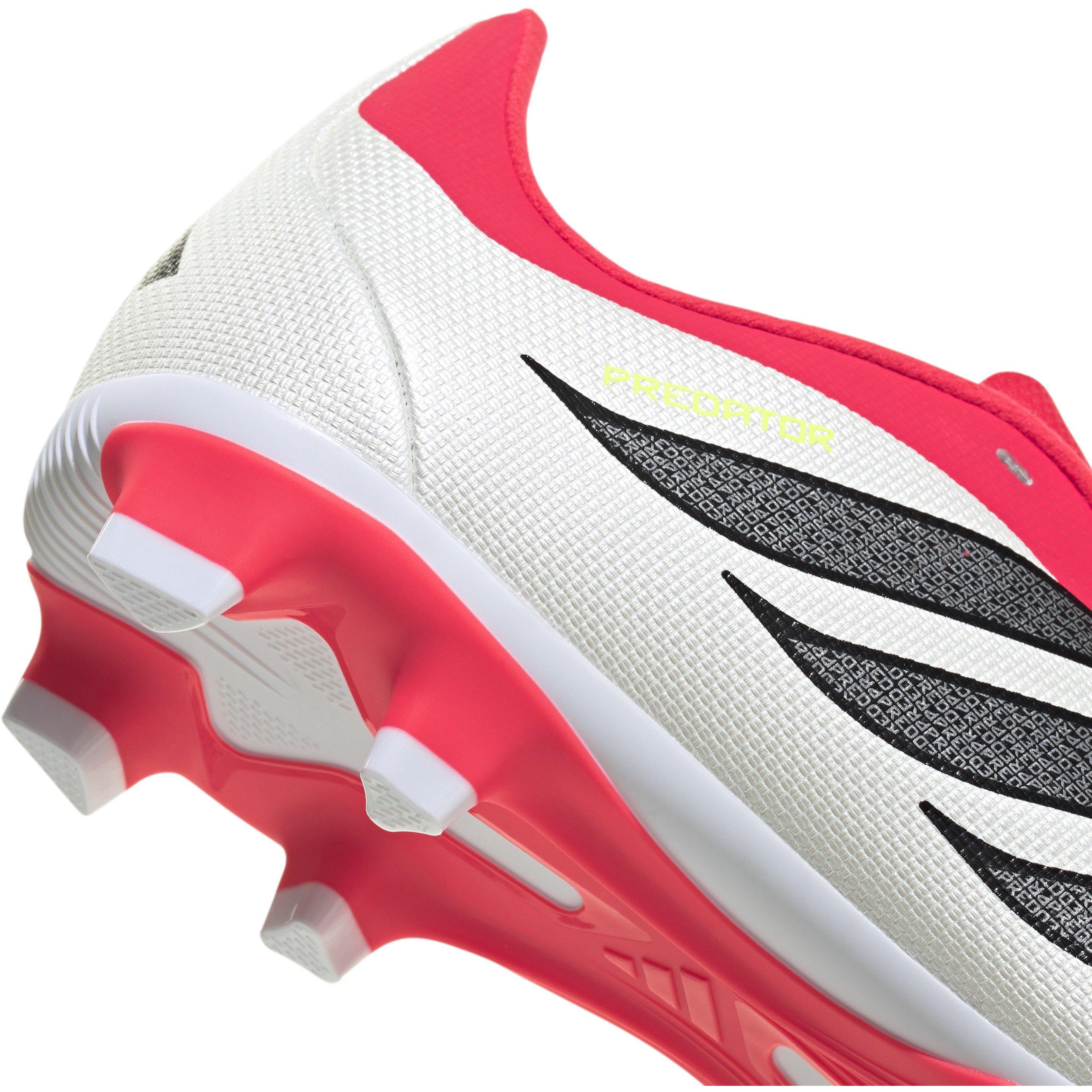 Crveno/Crno/Bijelo - adidas - Predator Club Firm Ground Football Boots - 7