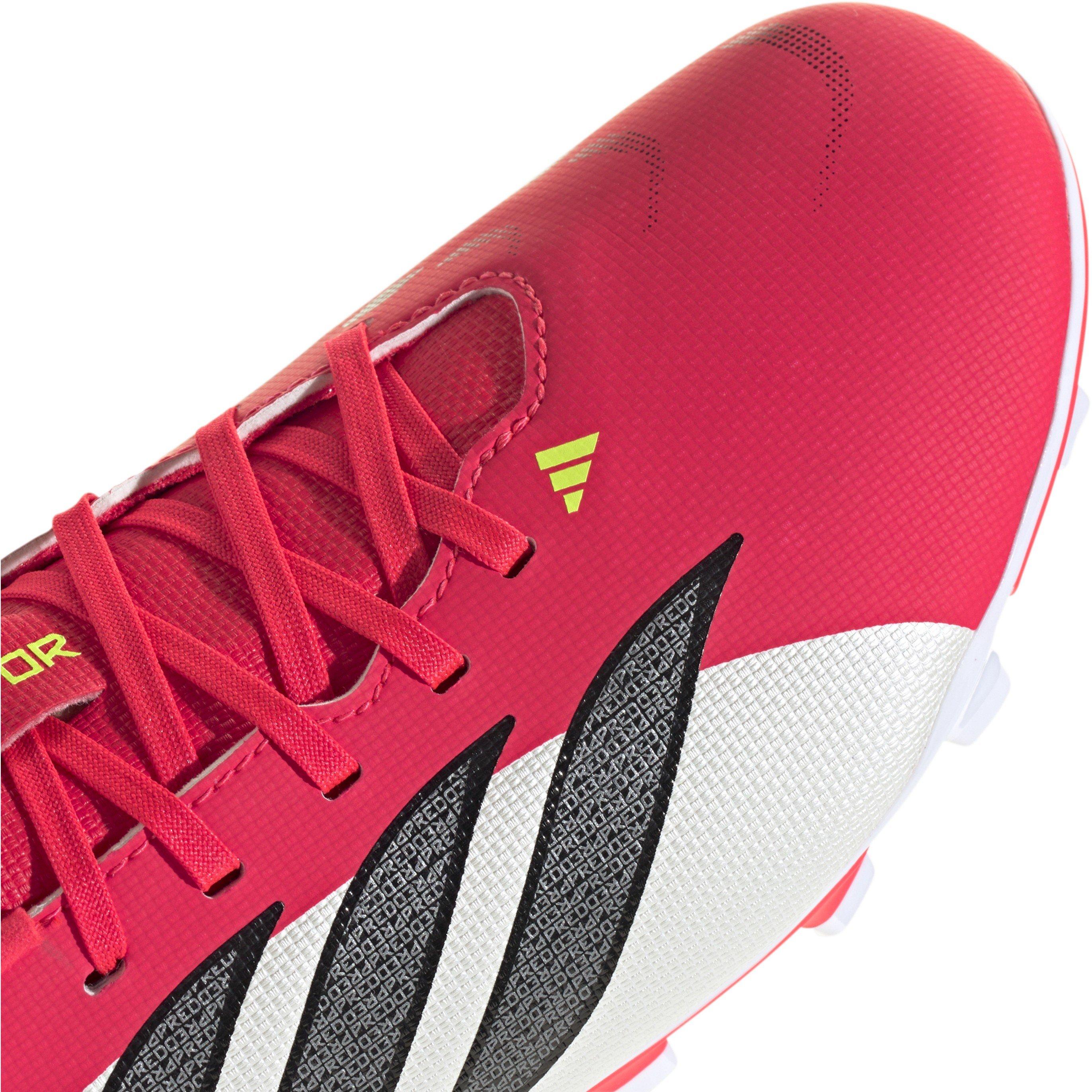 Crveno/Crno/Bijelo - adidas - Predator Club Firm Ground Football Boots - 8