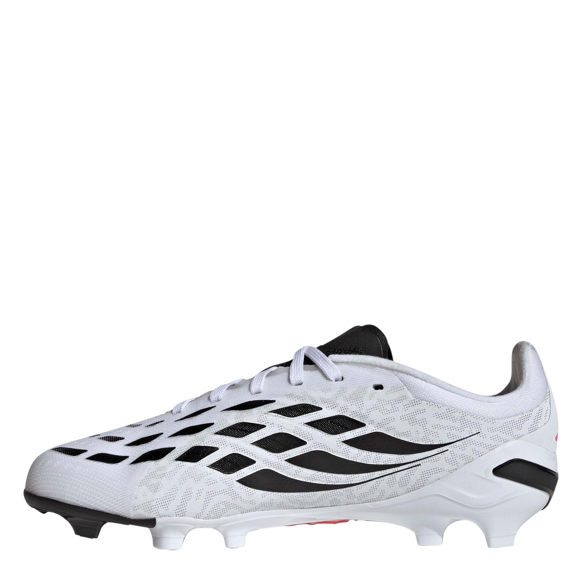 Wit/Koraal - adidas - Juniors adidas Predator Elite Firm Ground Football Boots - 2