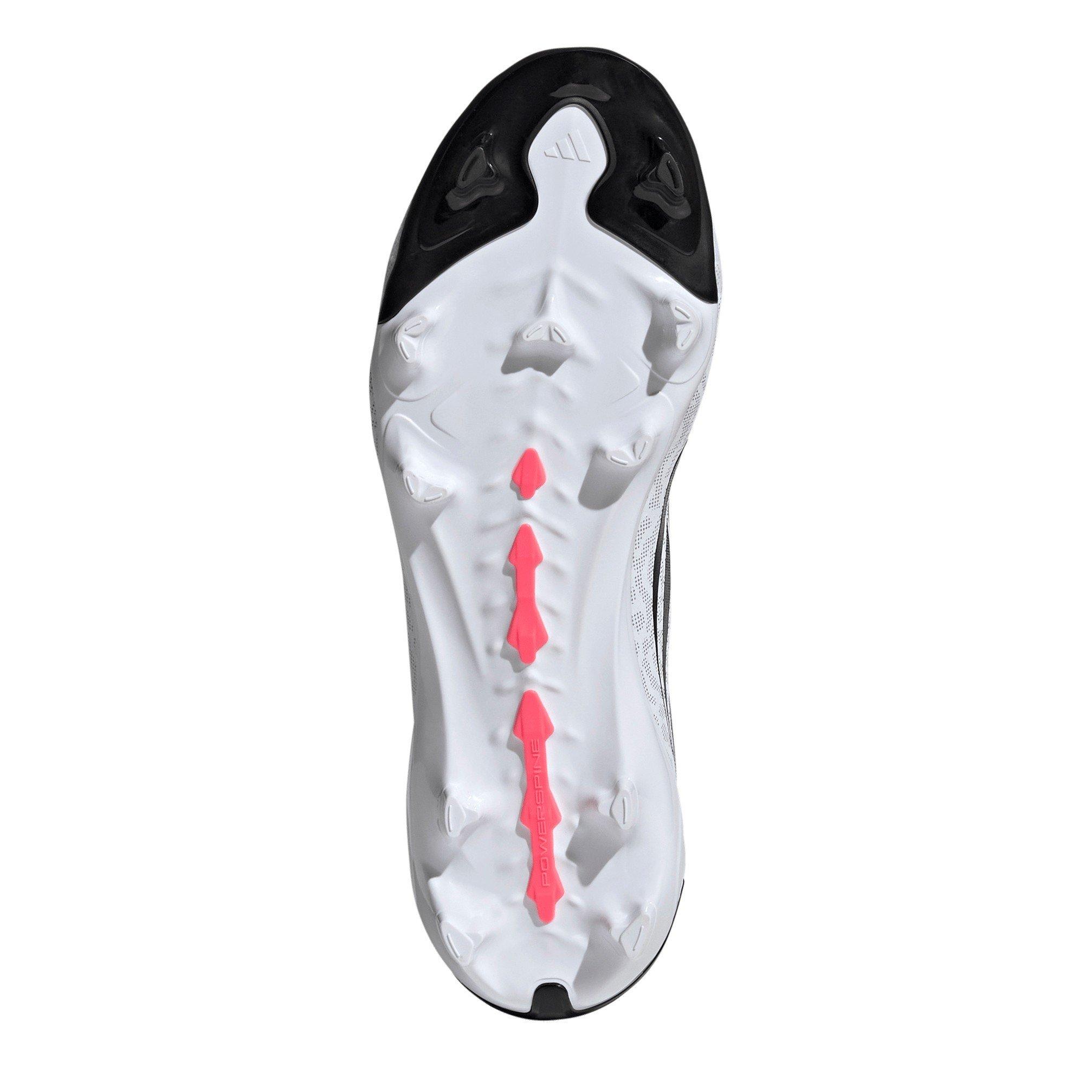 Wit/Koraal - adidas - Juniors adidas Predator Elite Firm Ground Football Boots - 6