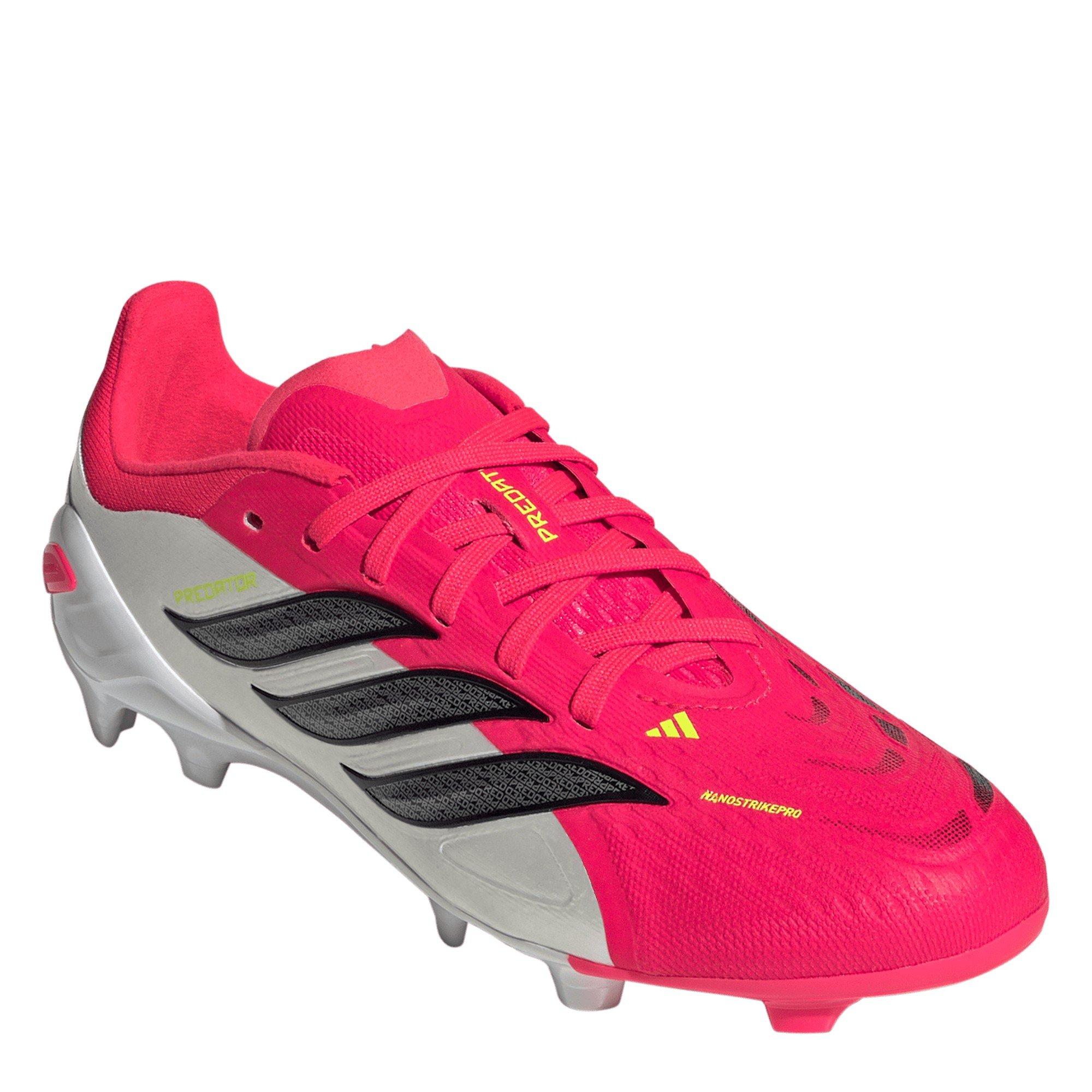 Rosso/Nero/Bianco - adidas - Juniors adidas Predator Elite Firm Ground Football Boots - 3