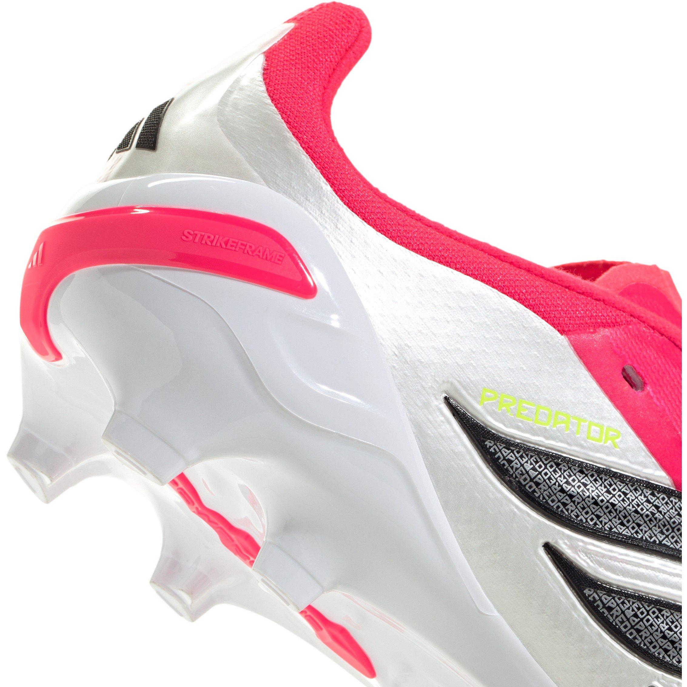 Rosso/Nero/Bianco - adidas - Juniors adidas Predator Elite Firm Ground Football Boots - 8