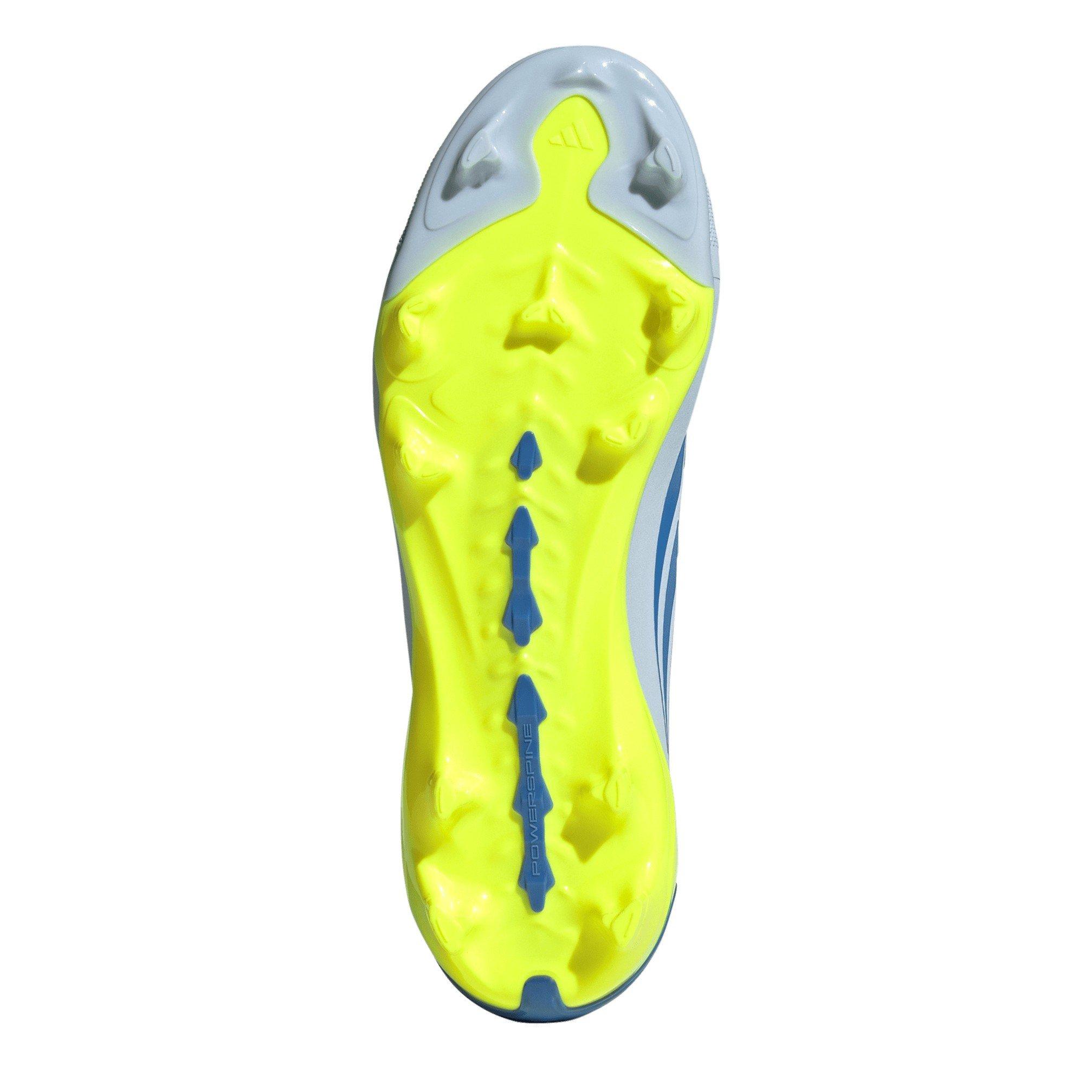 Blue/Yellow - adidas - Juniors adidas Predator Elite Firm Ground Football Boots - 6