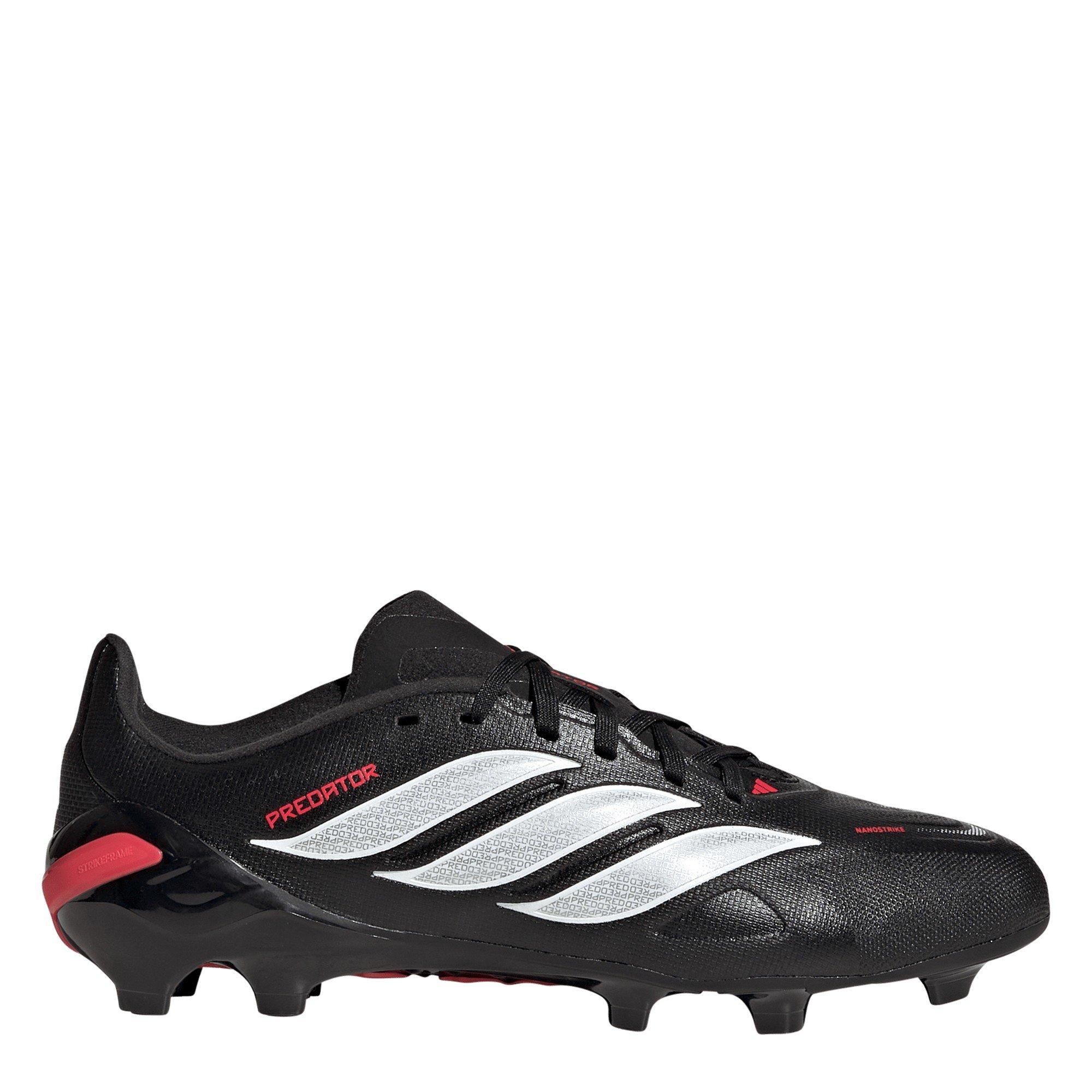 Black/Red - adidas - Kids adidas Predator League Firm Ground Football Boots - 1