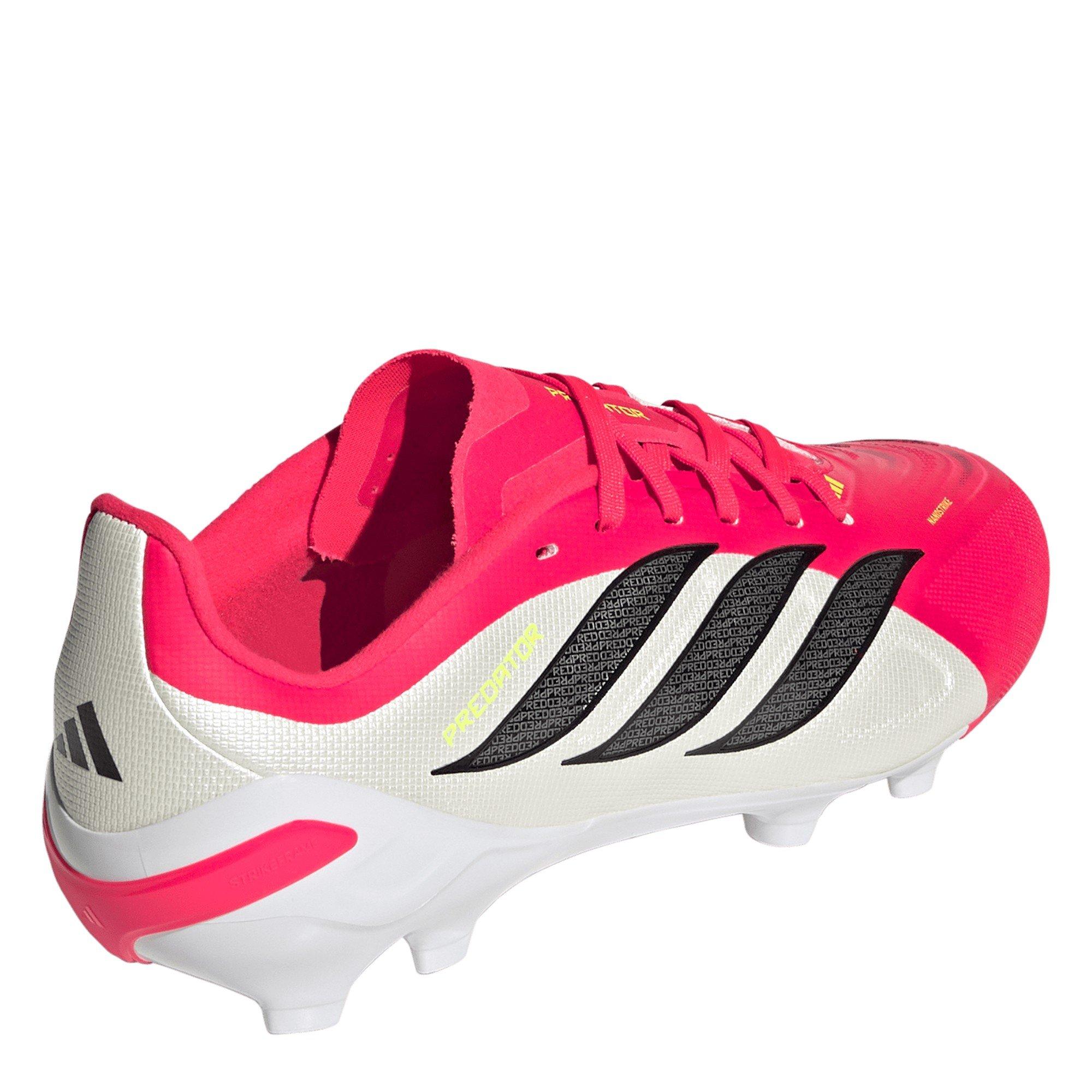 Rood/Zwart/Wit - adidas - Adidas Pred .3 FG Jn63 - 4