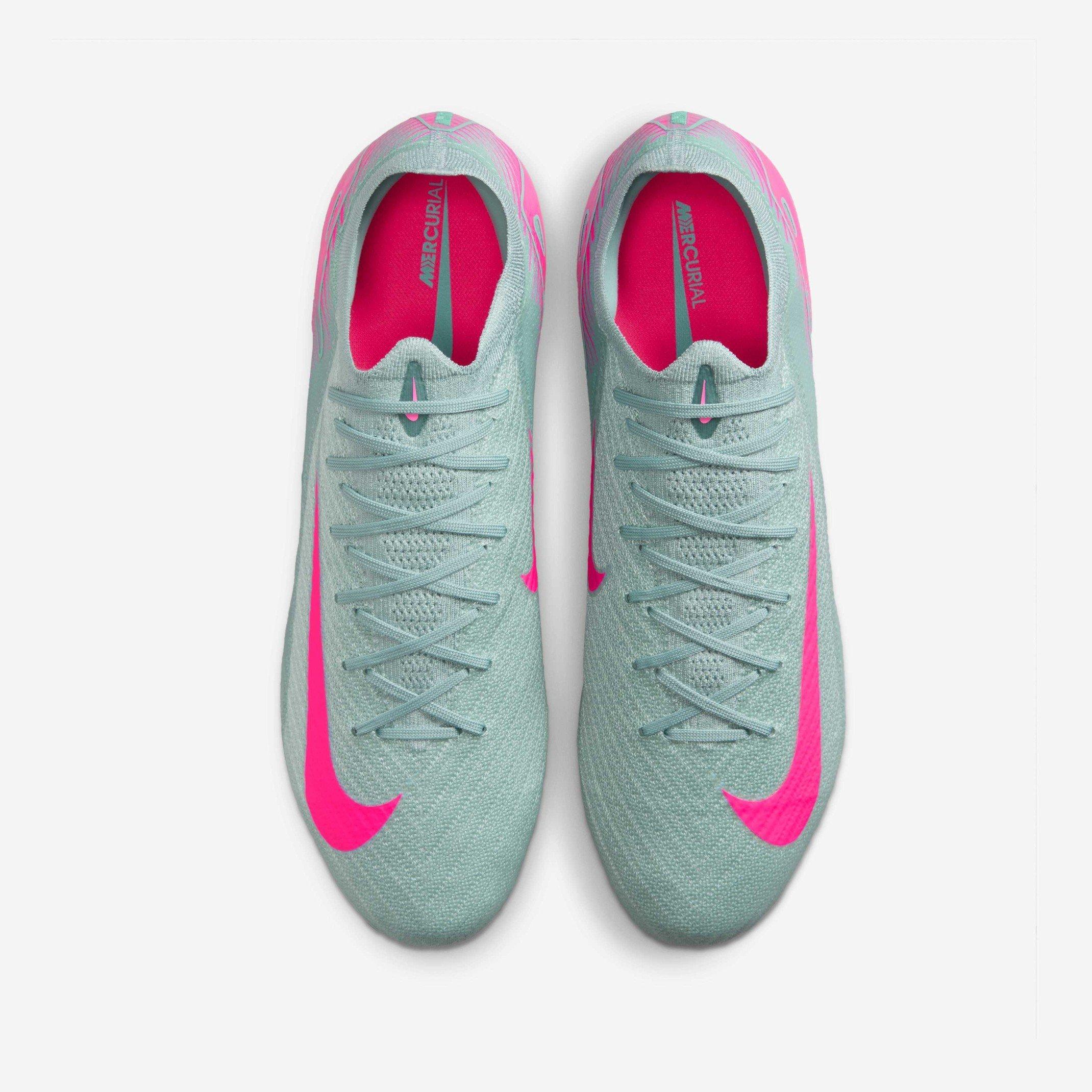 Ocean Cube/Pink - Nike - Mercurial Vapor 16 Elite Juniors Firm Ground Football Boots - 6