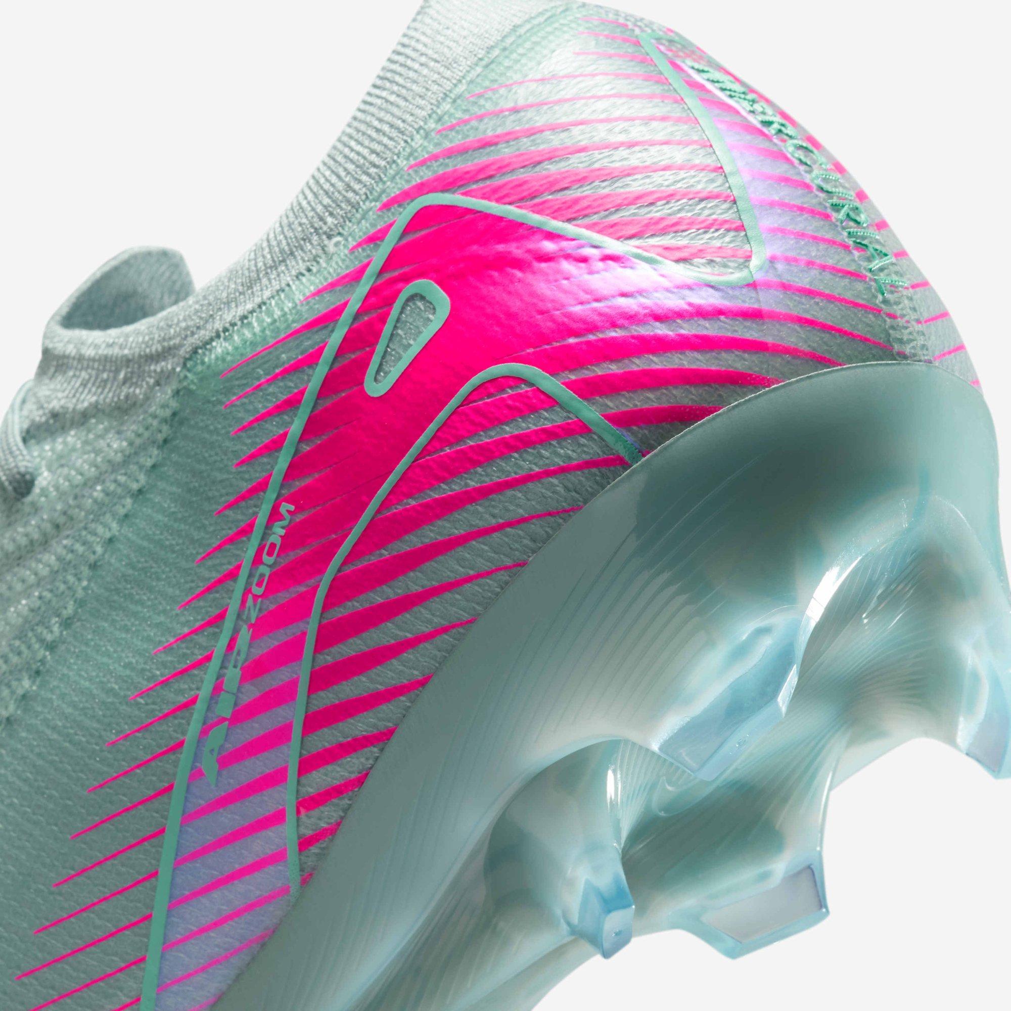 Ocean Cube/Pink - Nike - Mercurial Vapor 16 Elite Juniors Firm Ground Football Boots - 8