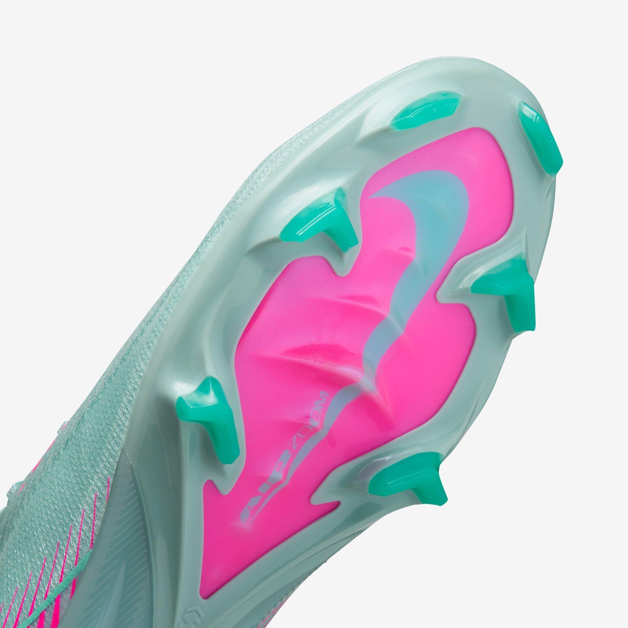 Ocean Cube/Pink - Nike - Mercurial Vapor 16 Elite Juniors Firm Ground Football Boots - 9