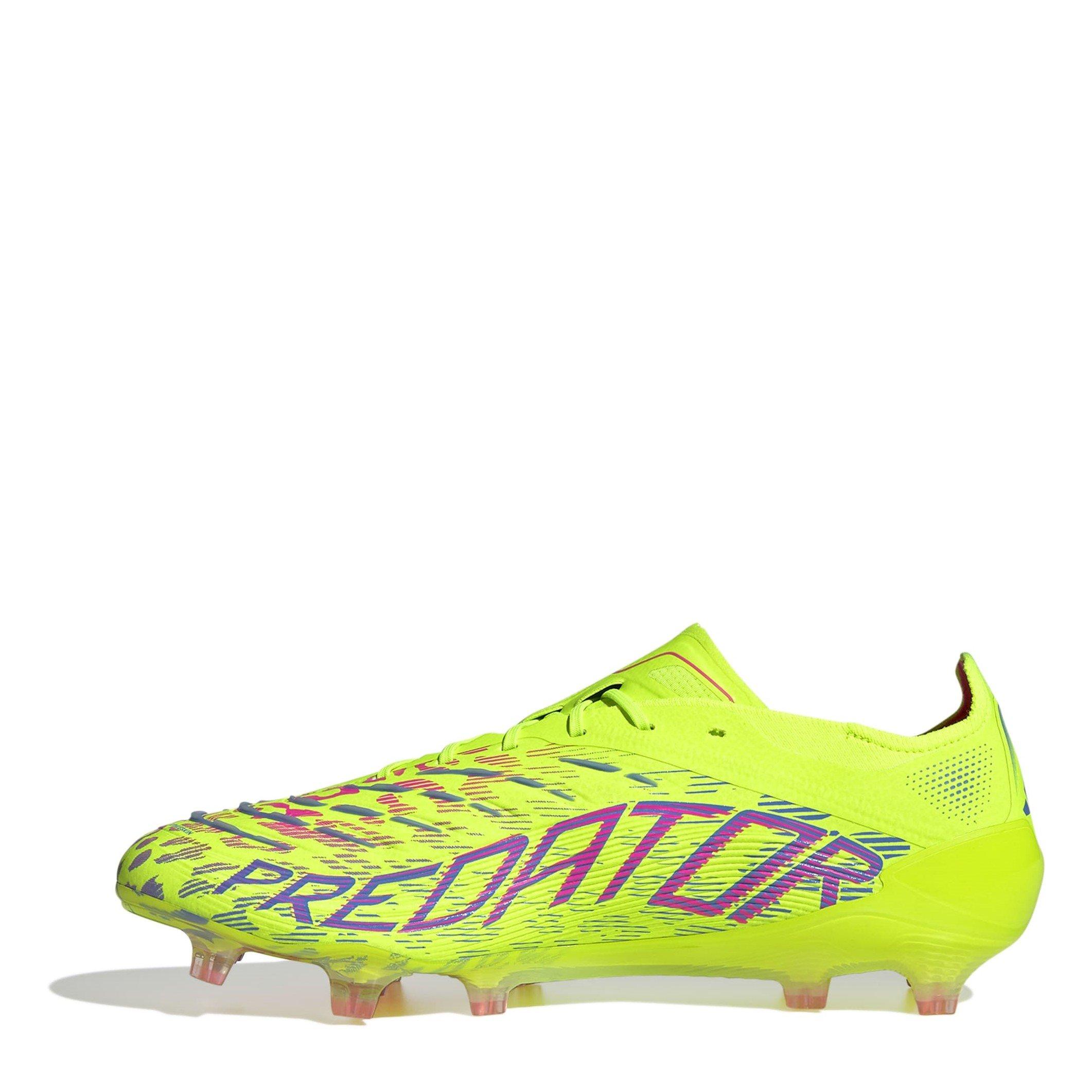 Lucid Lemon/Luc - adidas - Predator Elite Firm Ground Football Boots Kids - 2