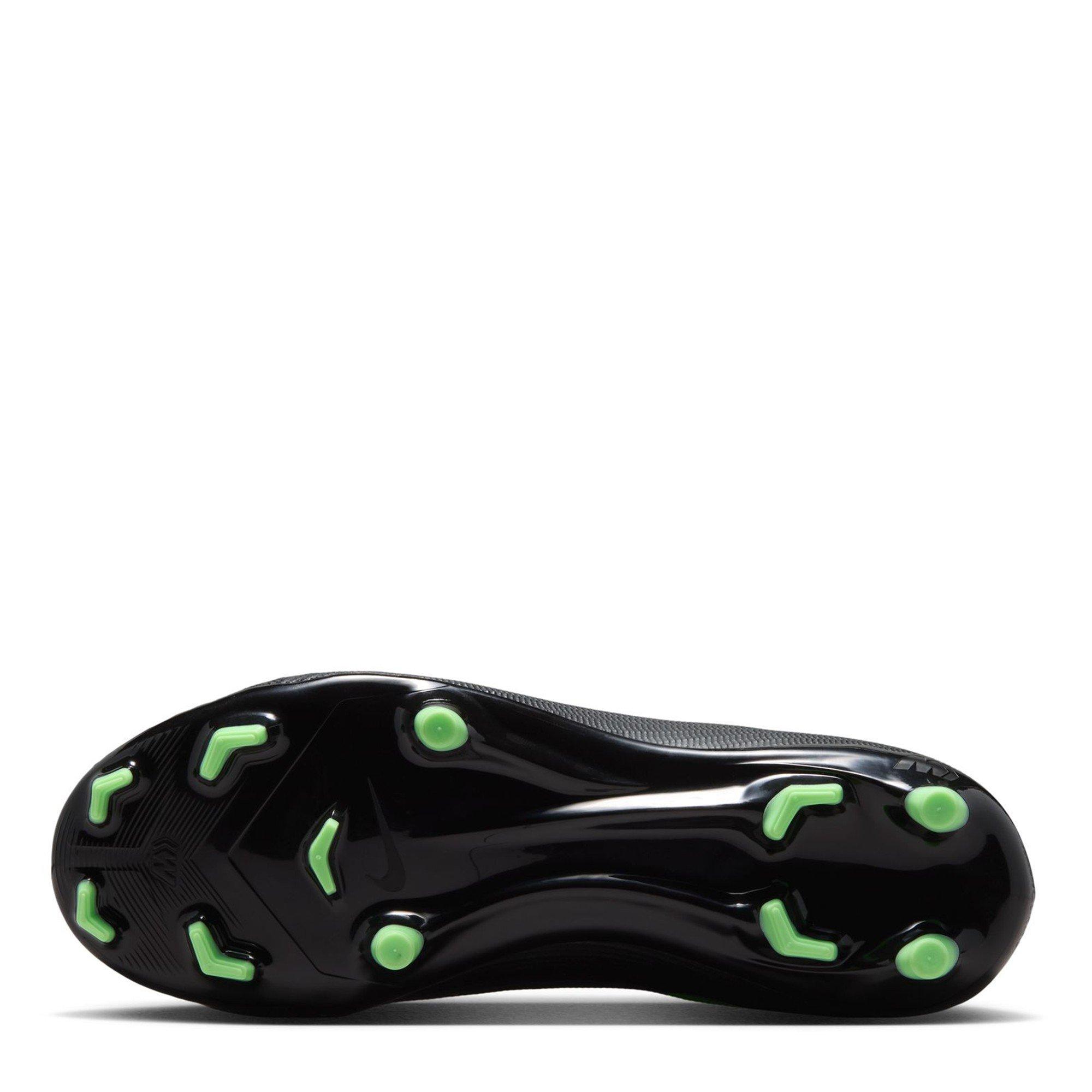 Sort/Grøn - Nike - Unisex Kids' Superfly 11 Academy Firm Ground Football Boots - 3